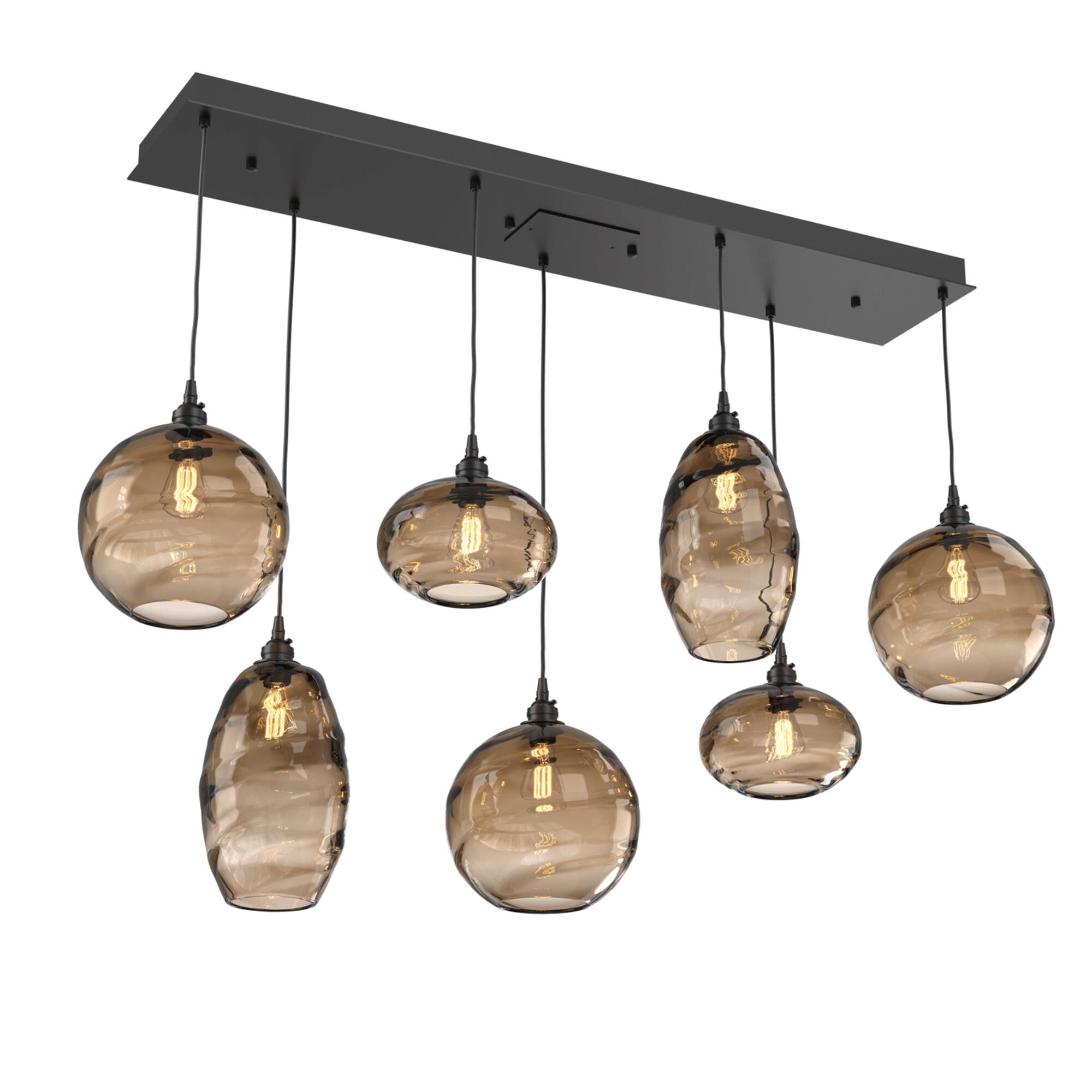 Shown in Matte Black finish and Optic Bronze glass