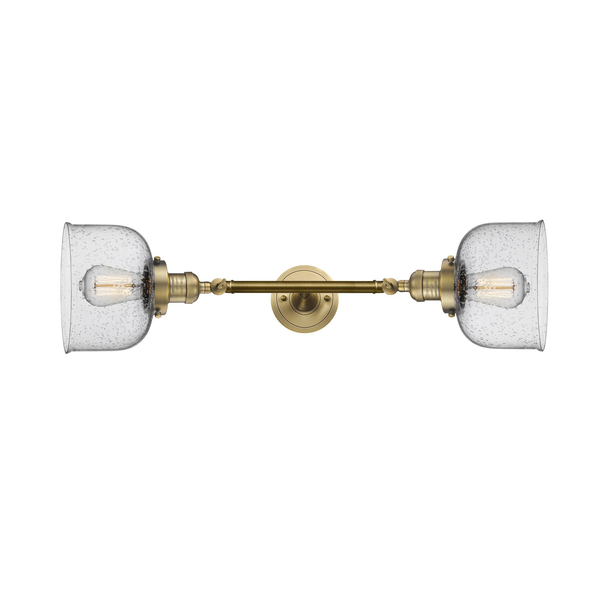 Bruno Marashlian Large Bell 23 Inch 2 Light Bath Vanity Light by Innovations Lighting
