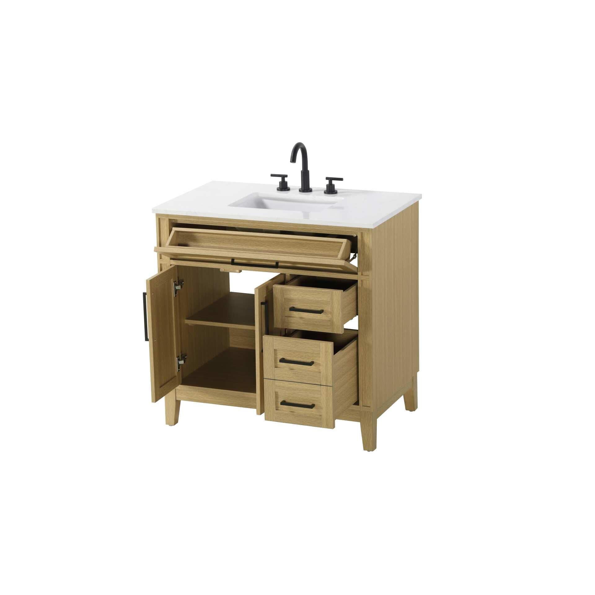 Virginia 36 Inch Bath Vanity by Elegant Decor
