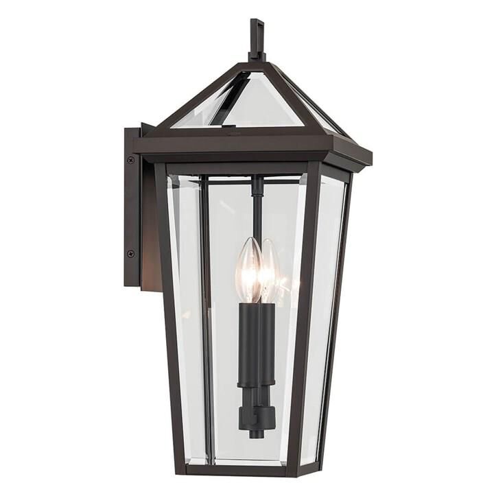 Regence 19 Inch Tall 2 Light Outdoor Wall Light by Kichler Lighting