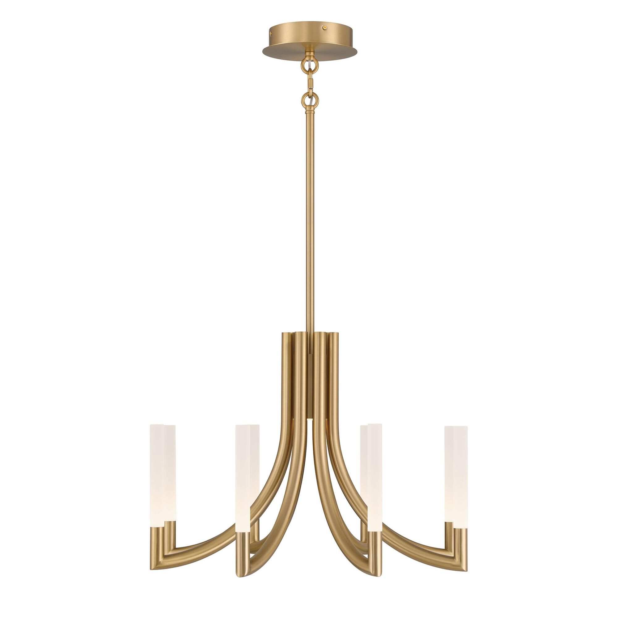 Shown in Gold finish and Frosted Acrylic glass