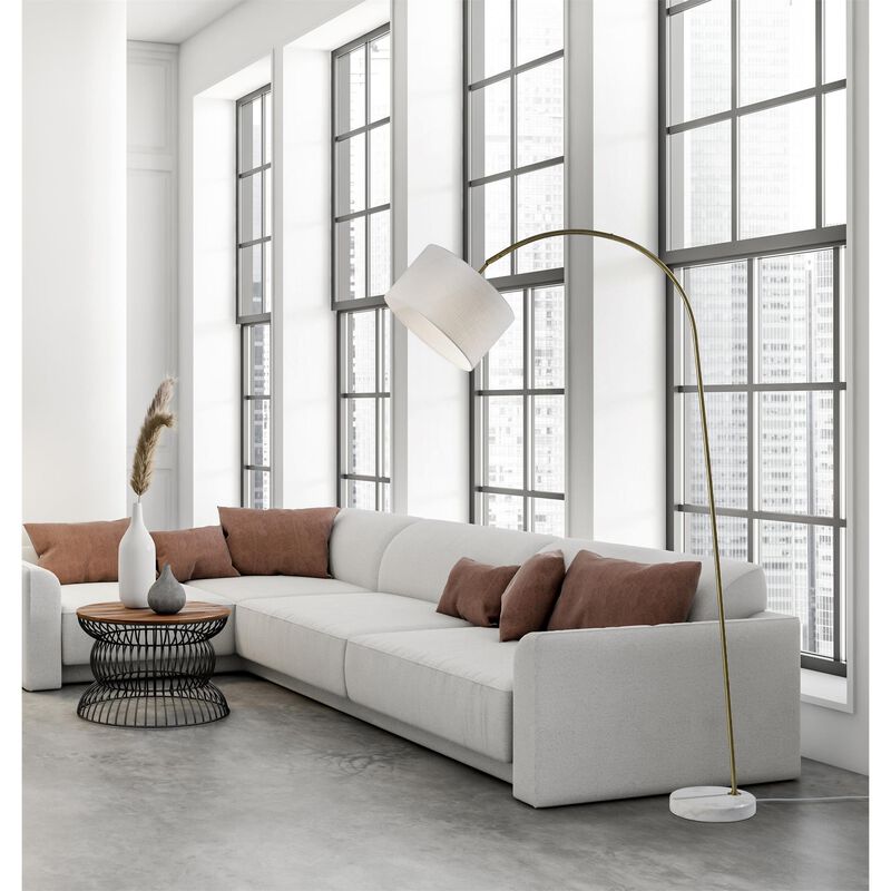 Chrystie Arc Lamp by Adesso