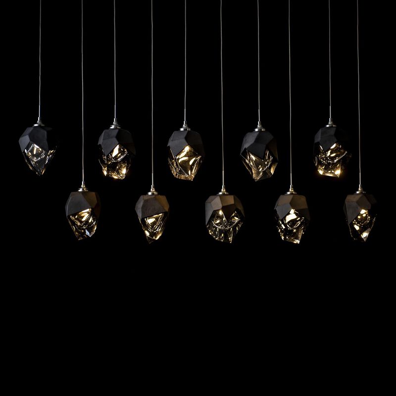 Chrysalis Medium Linear Chandelier by Hubbardton Forge