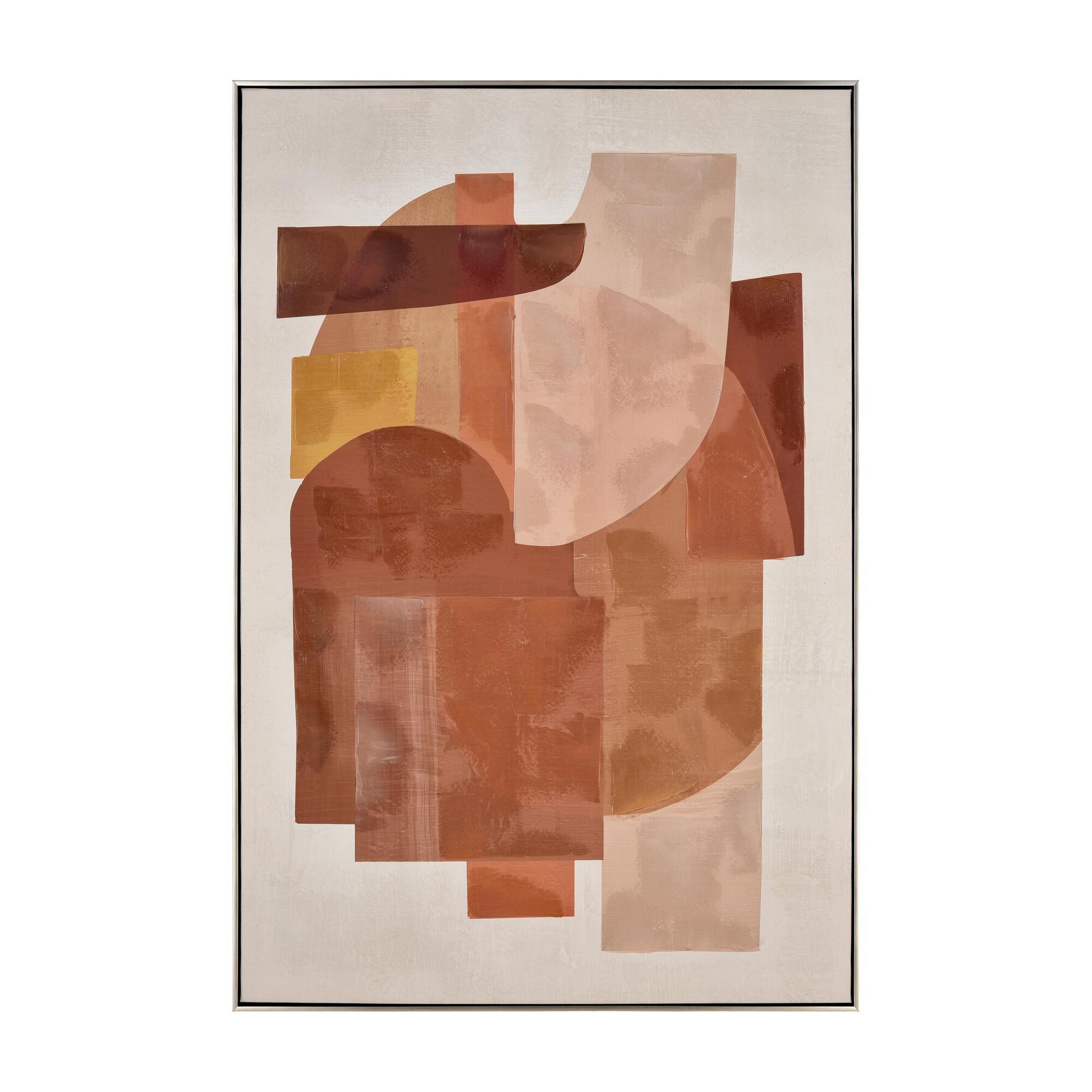 Ochre Abstract 33 Inch Print by ELK Home