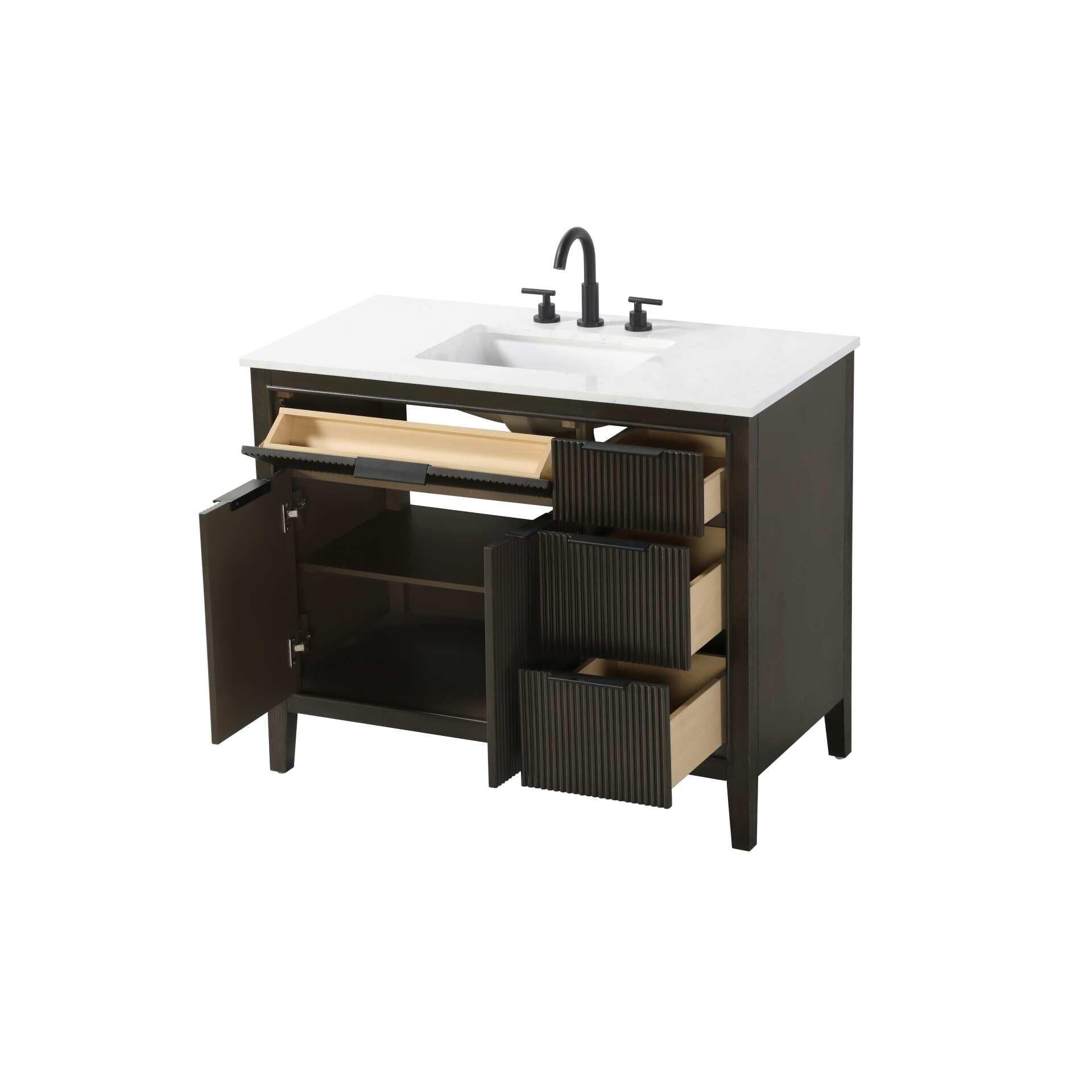 Shown in Chocolate Oak finish