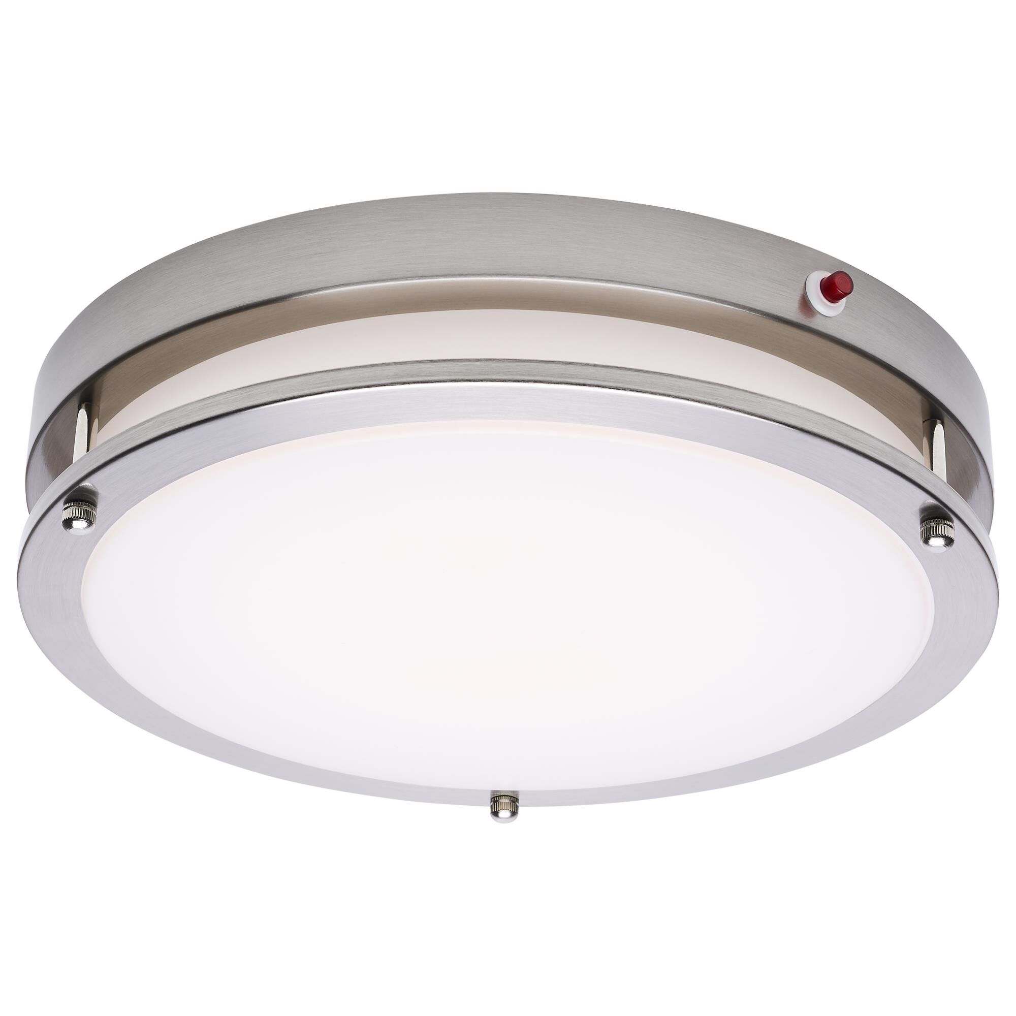 Glamour 13 Inch Flush Mount by Nuvo Lighting