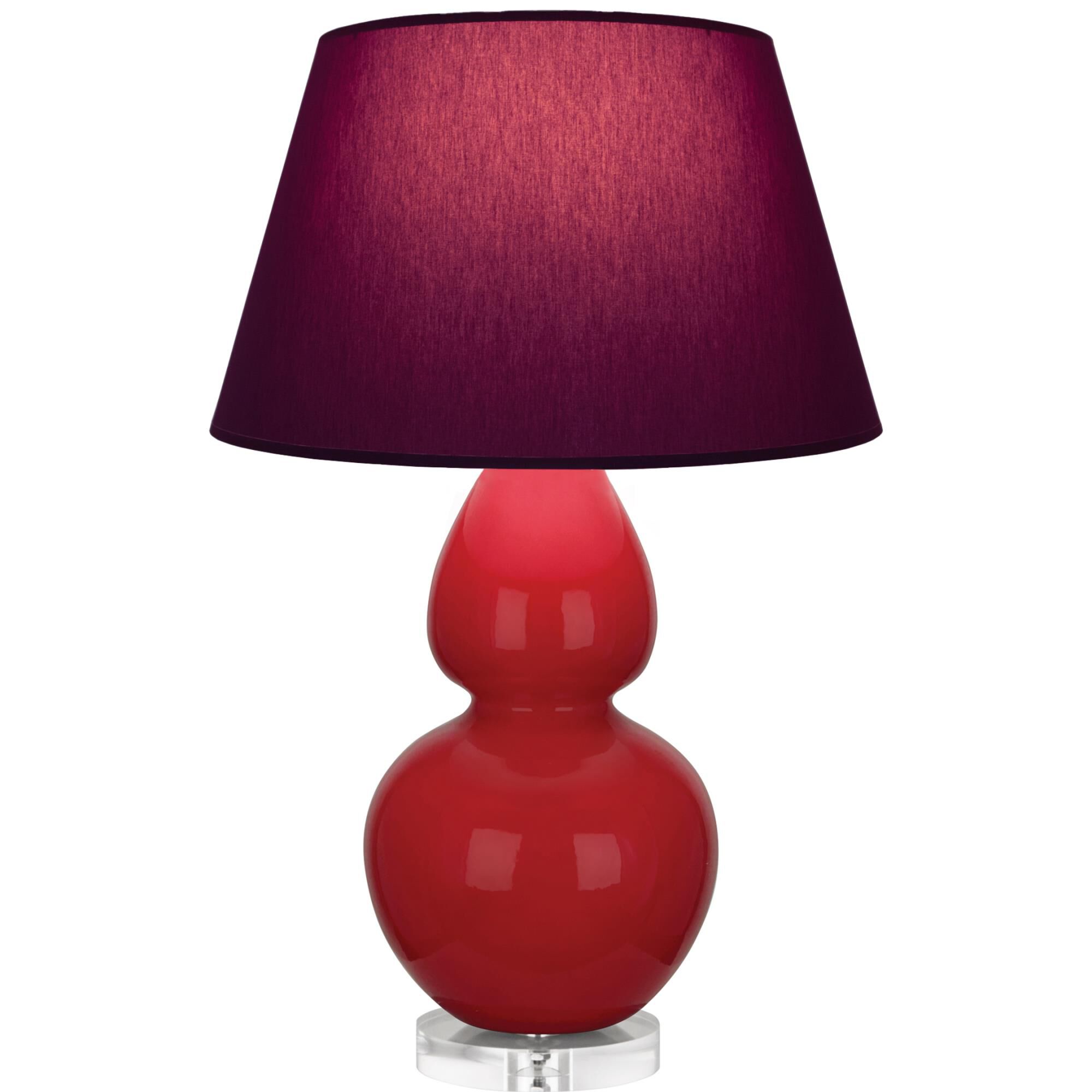Double Gourd 31 Inch Table Lamp by Robert Abbey