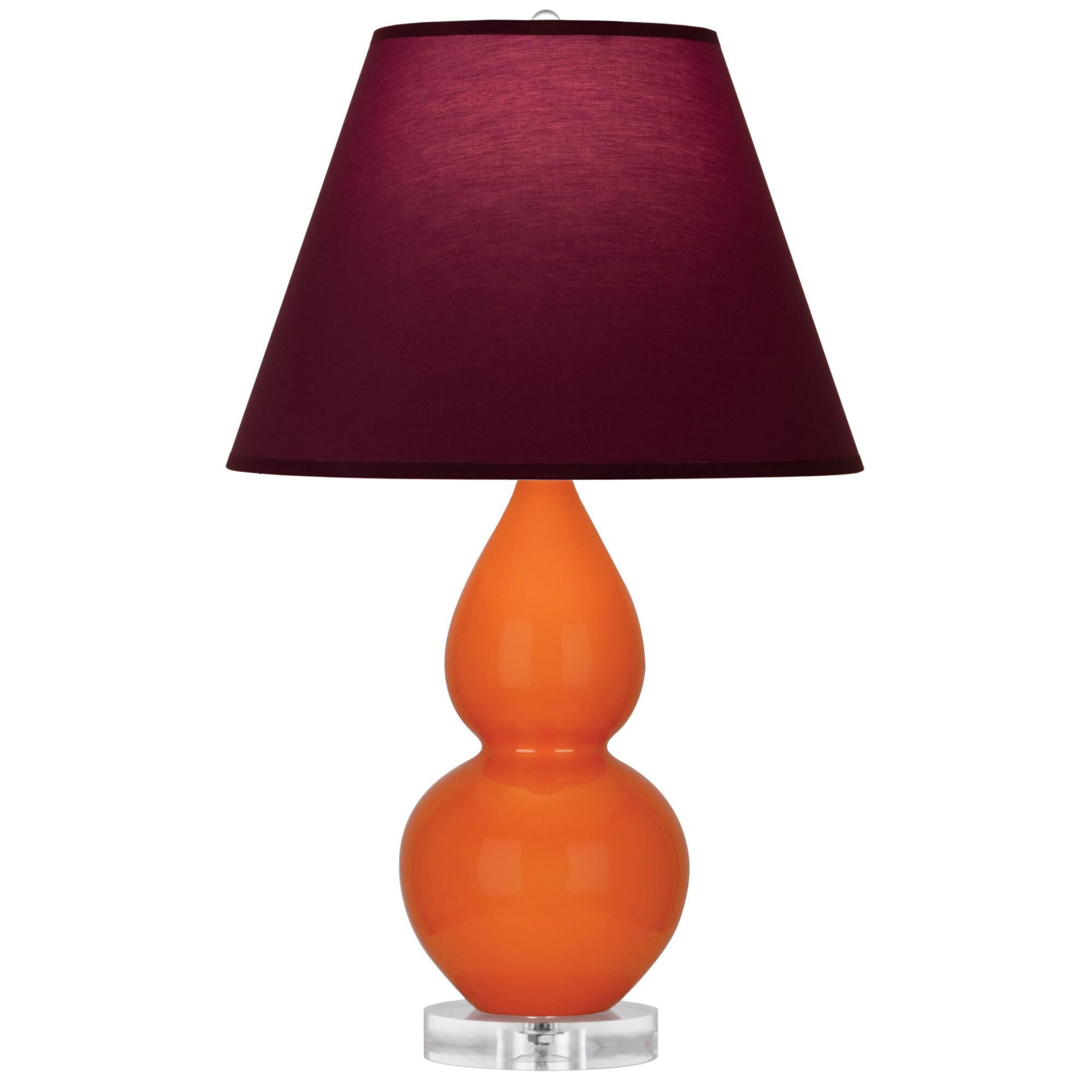 Small Double Gourd 23 Inch Table Lamp by Robert Abbey