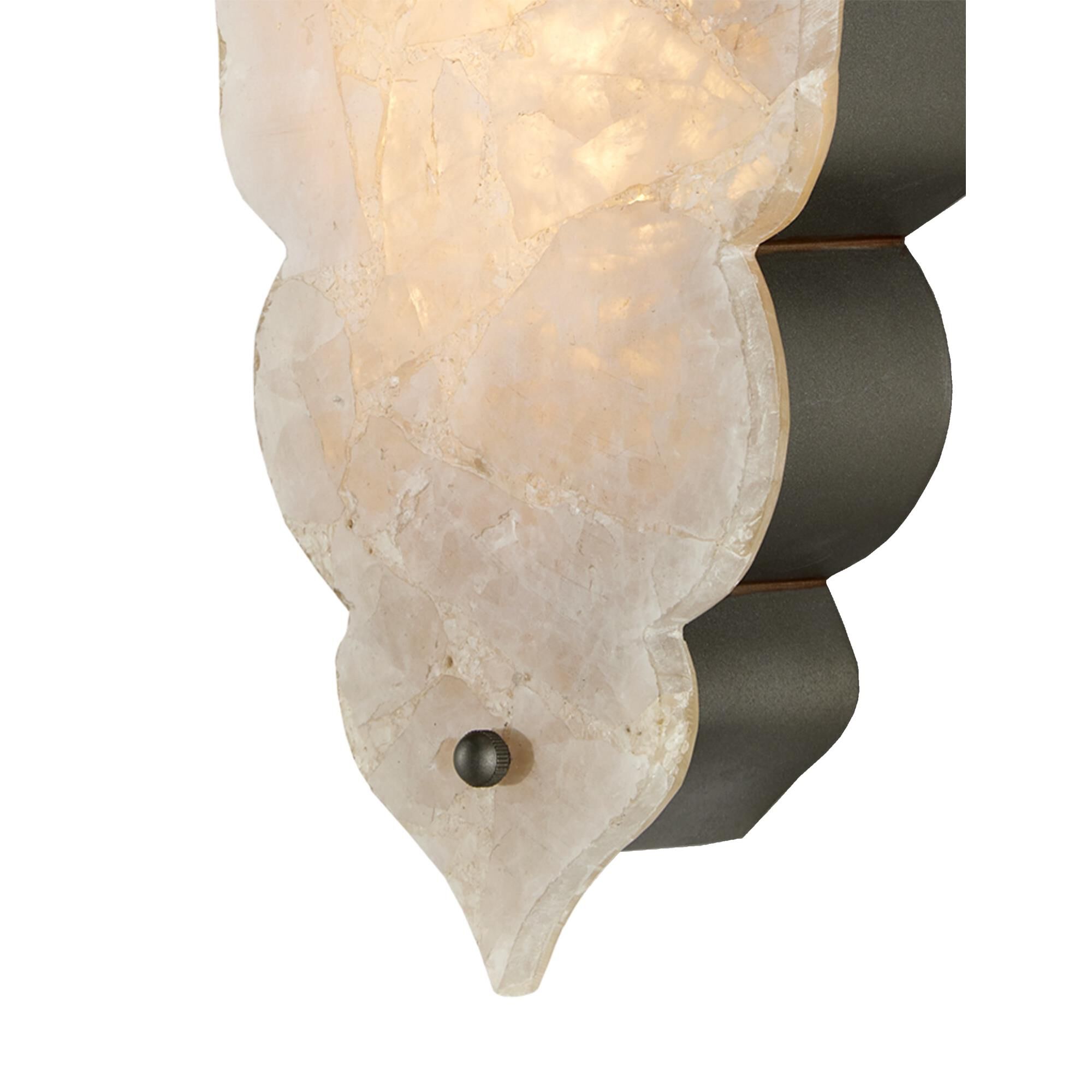 Shown in Hiroshi Gray/Sugar White/Natural Stone finish