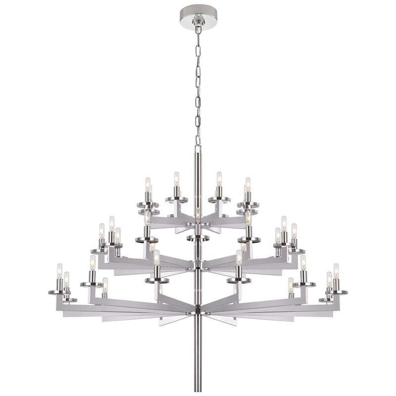 Kelly Wearstler Liaison 47 Inch 32 Light Chandelier by Visual Comfort Signature Collection