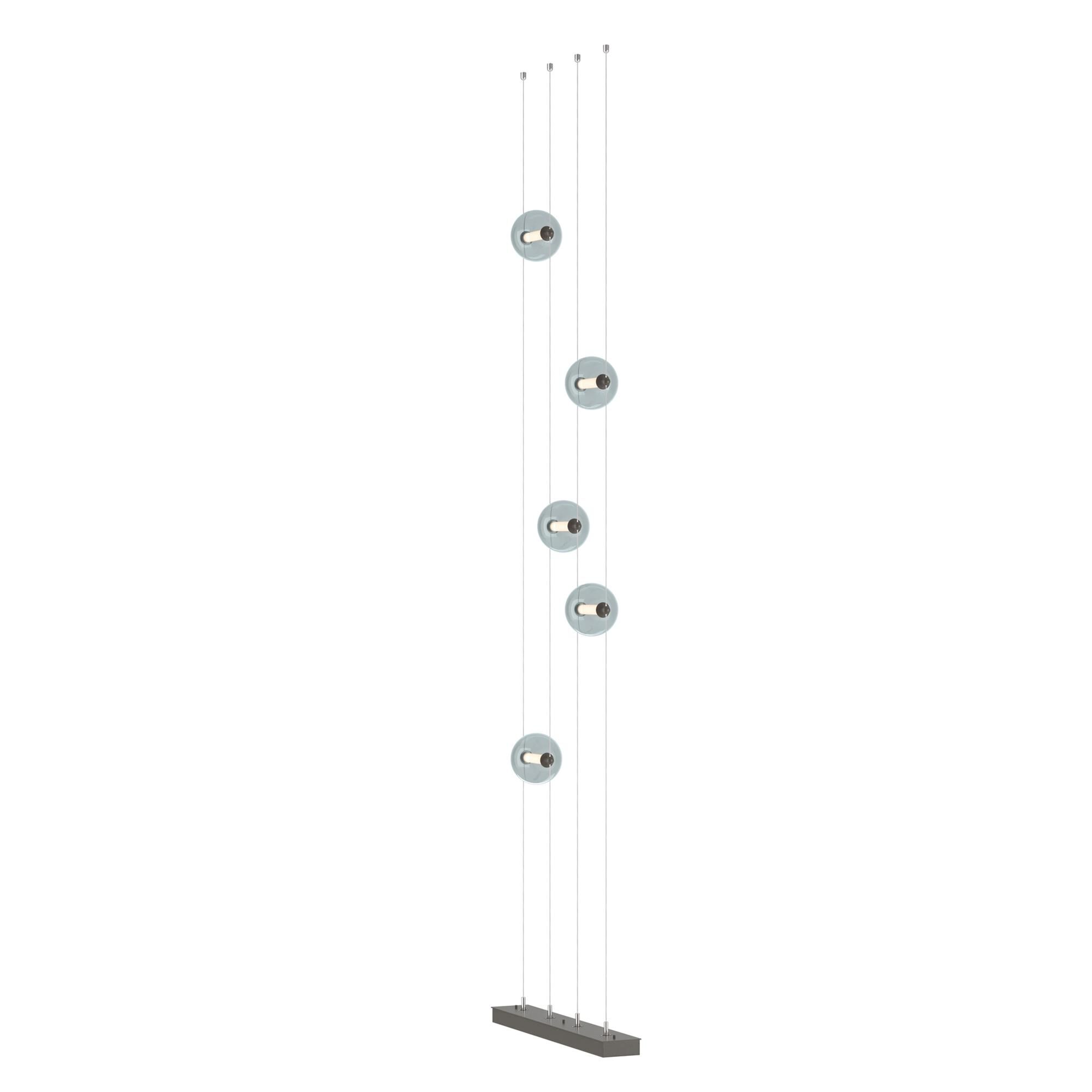 Shown in Dark Smoke finish and Abacus Cool Grey glass