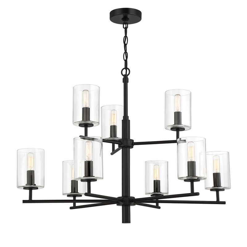 Hailie 32 Inch 9 Light Chandelier by Craftmade