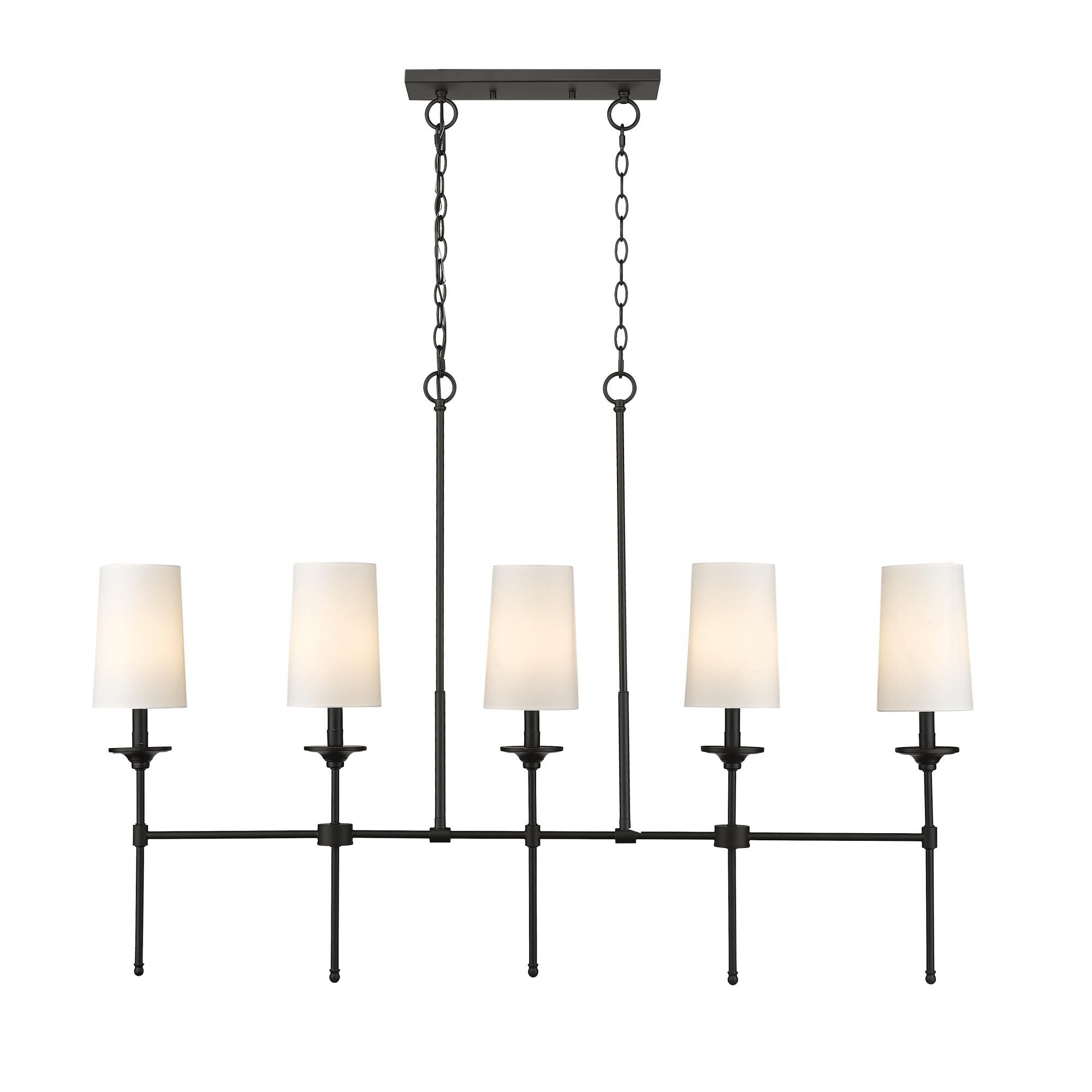 Emily 51 Inch 5 Light Linear Suspension Light by Z-Lite