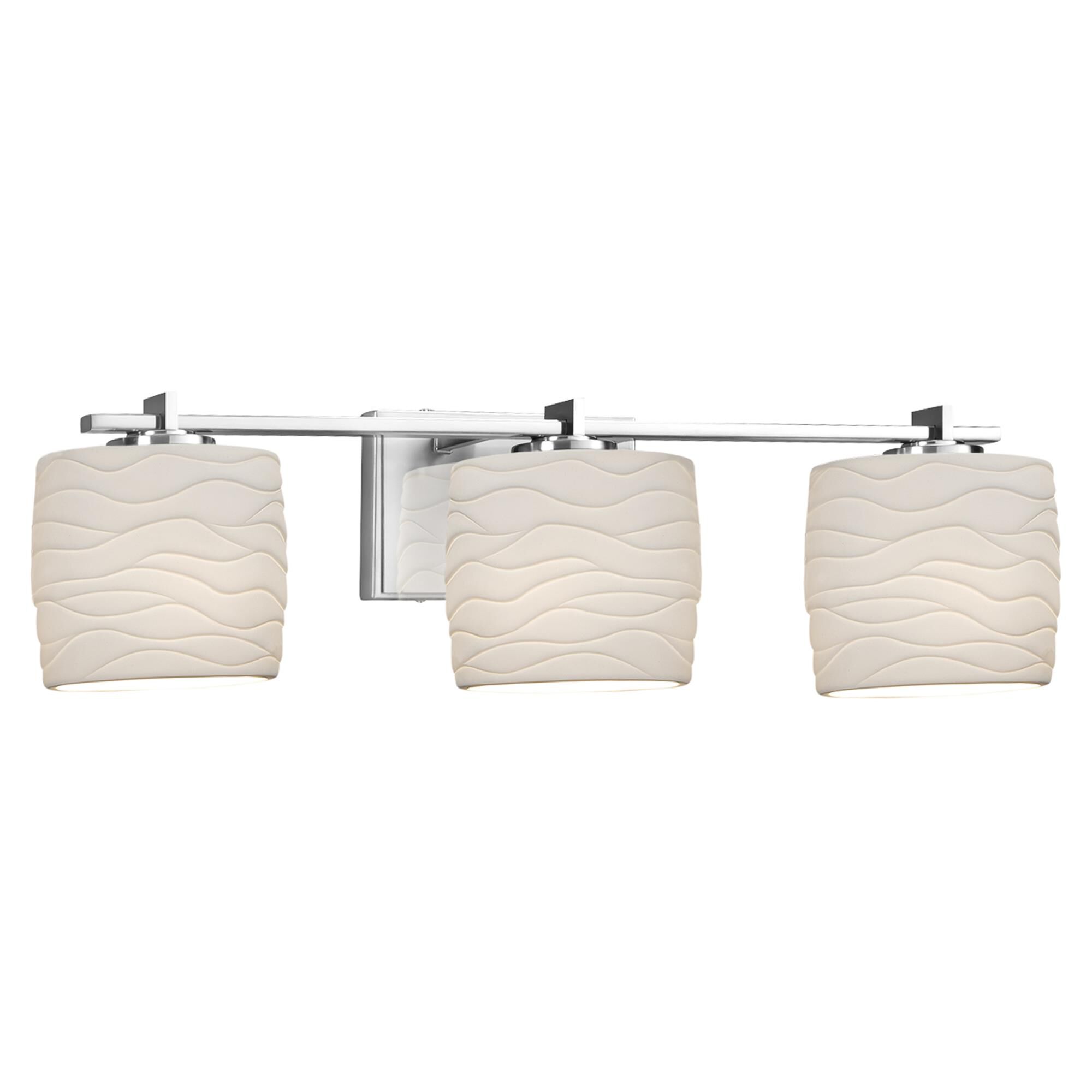Limoges 26 Inch 3 Light Bath Vanity Light by Justice Design Group
