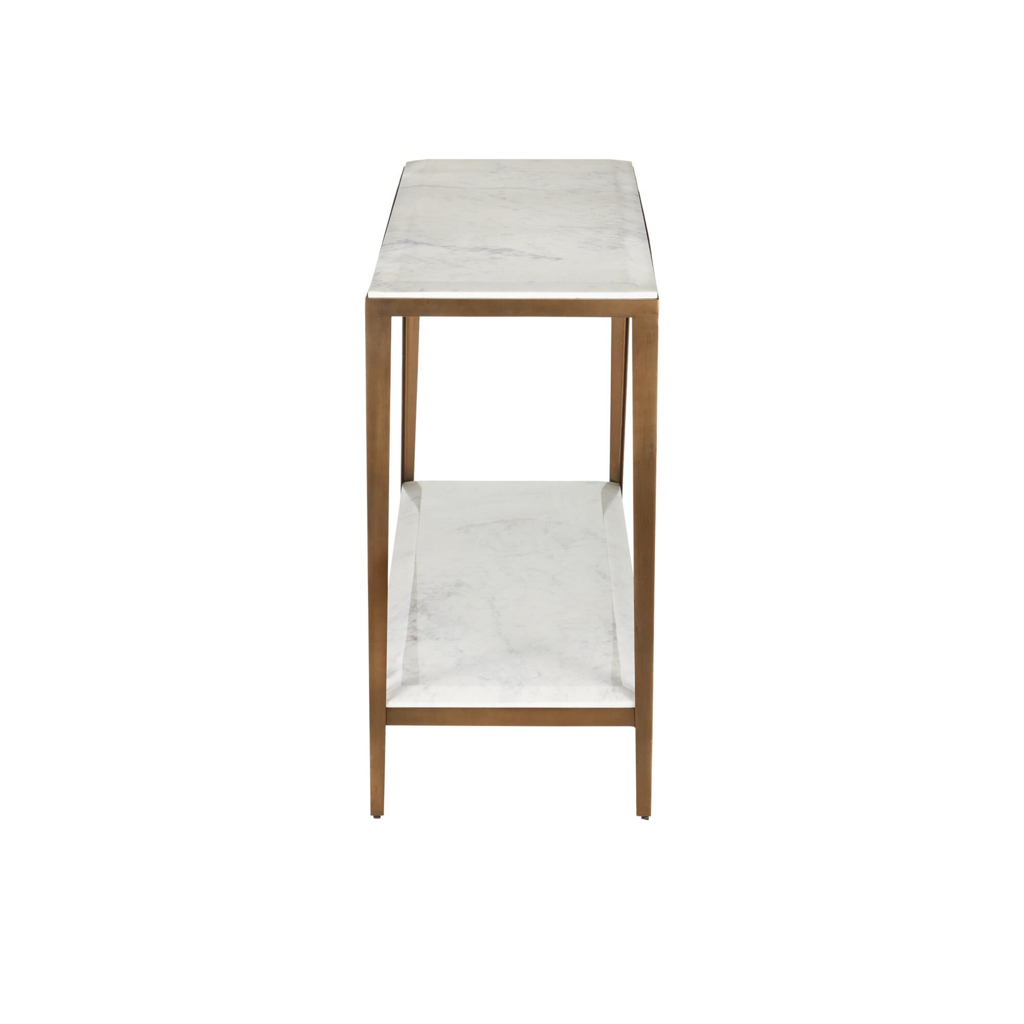 Oblique Console Table by Currey and Company