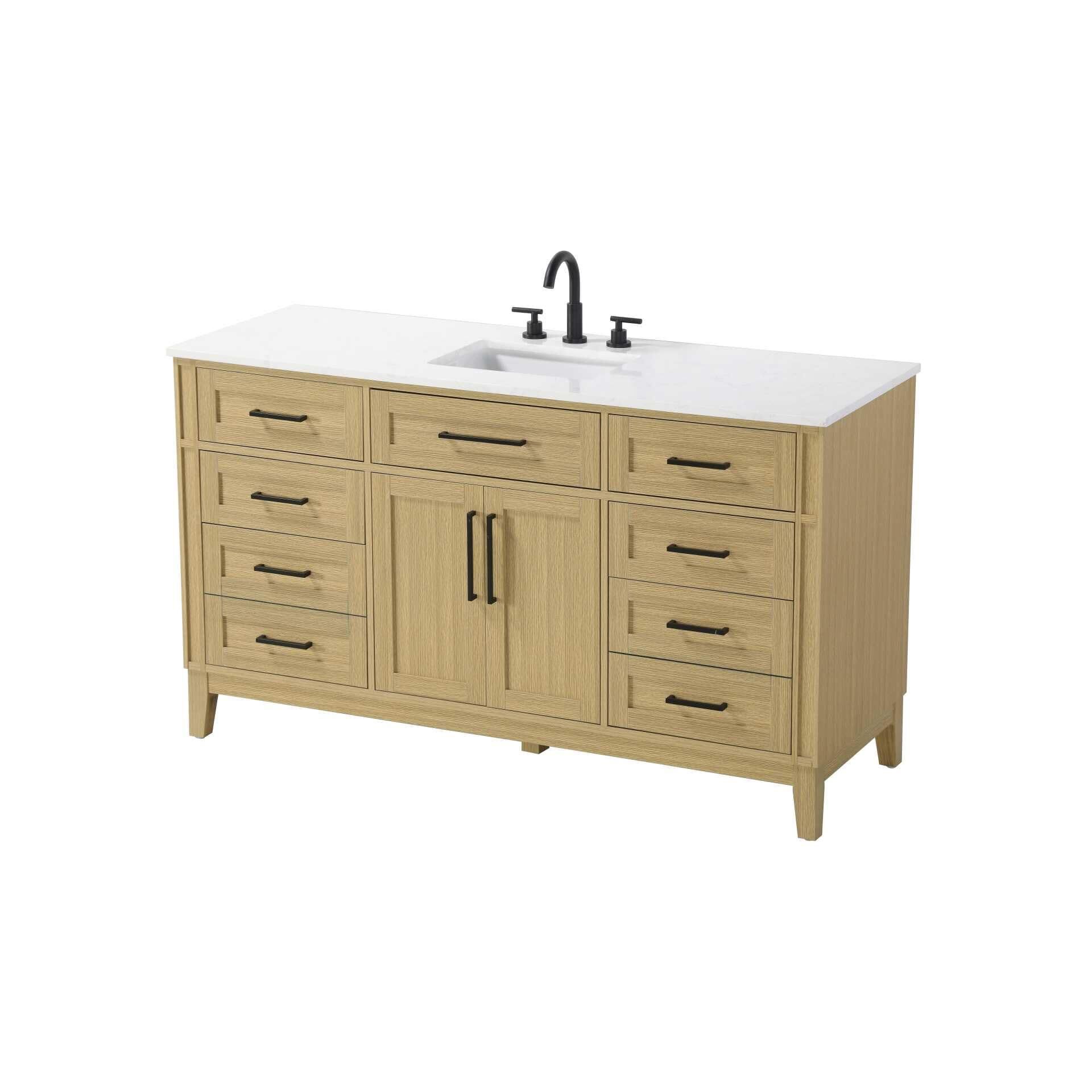 Virginia 60 Inch Bath Vanity by Elegant Decor