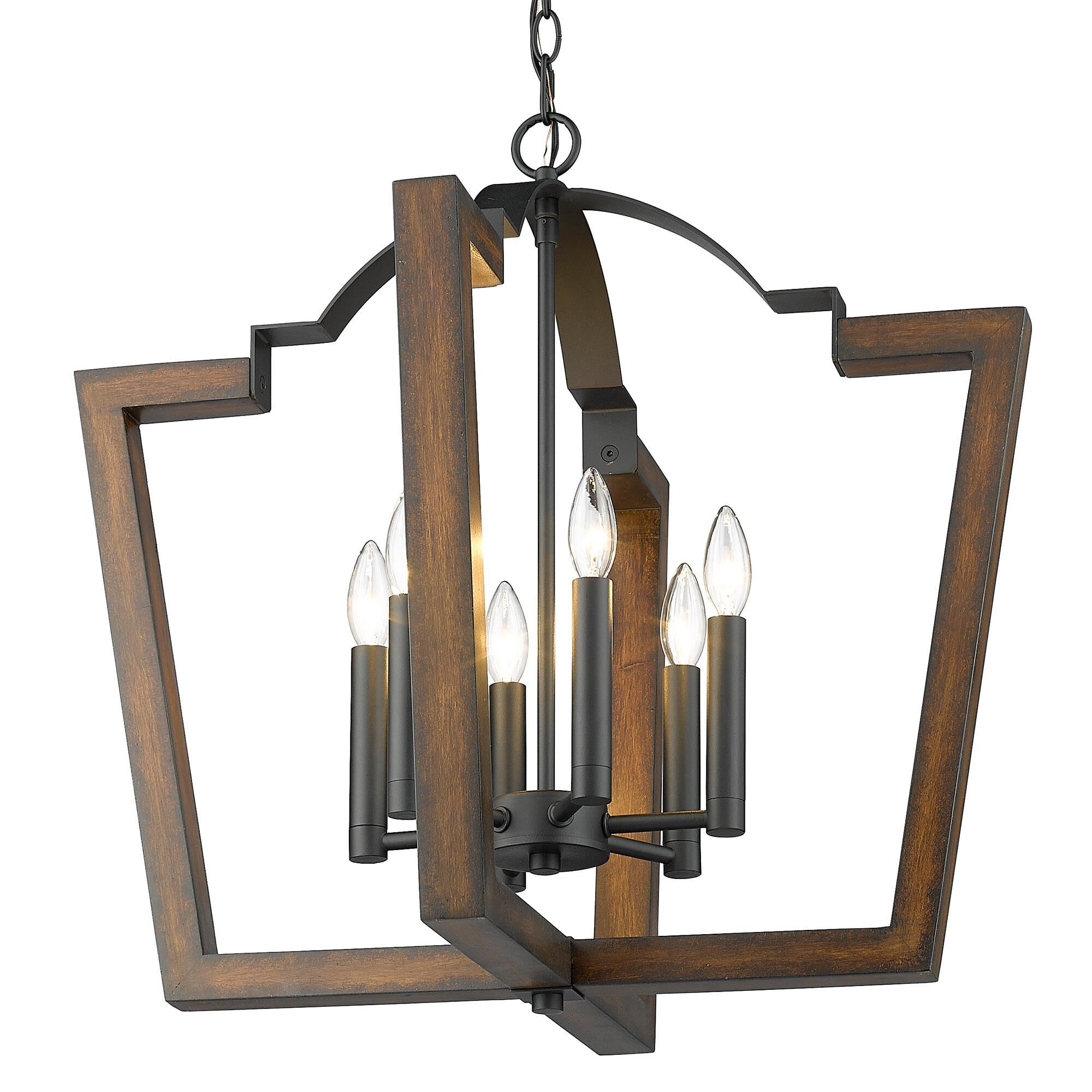 Regan 25 Inch Large Pendant by Golden Lighting