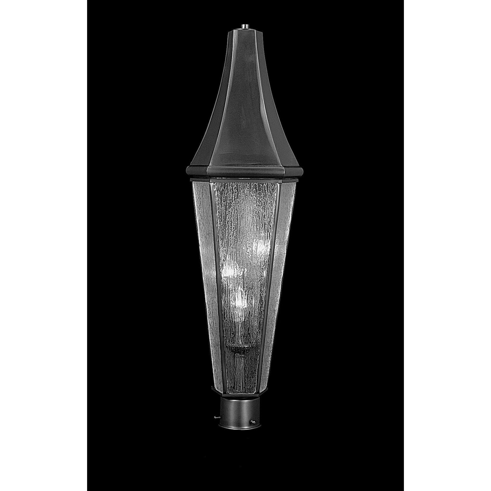 Le Havre 31 Inch Tall 3 Light Outdoor Post Lamp by Framburg