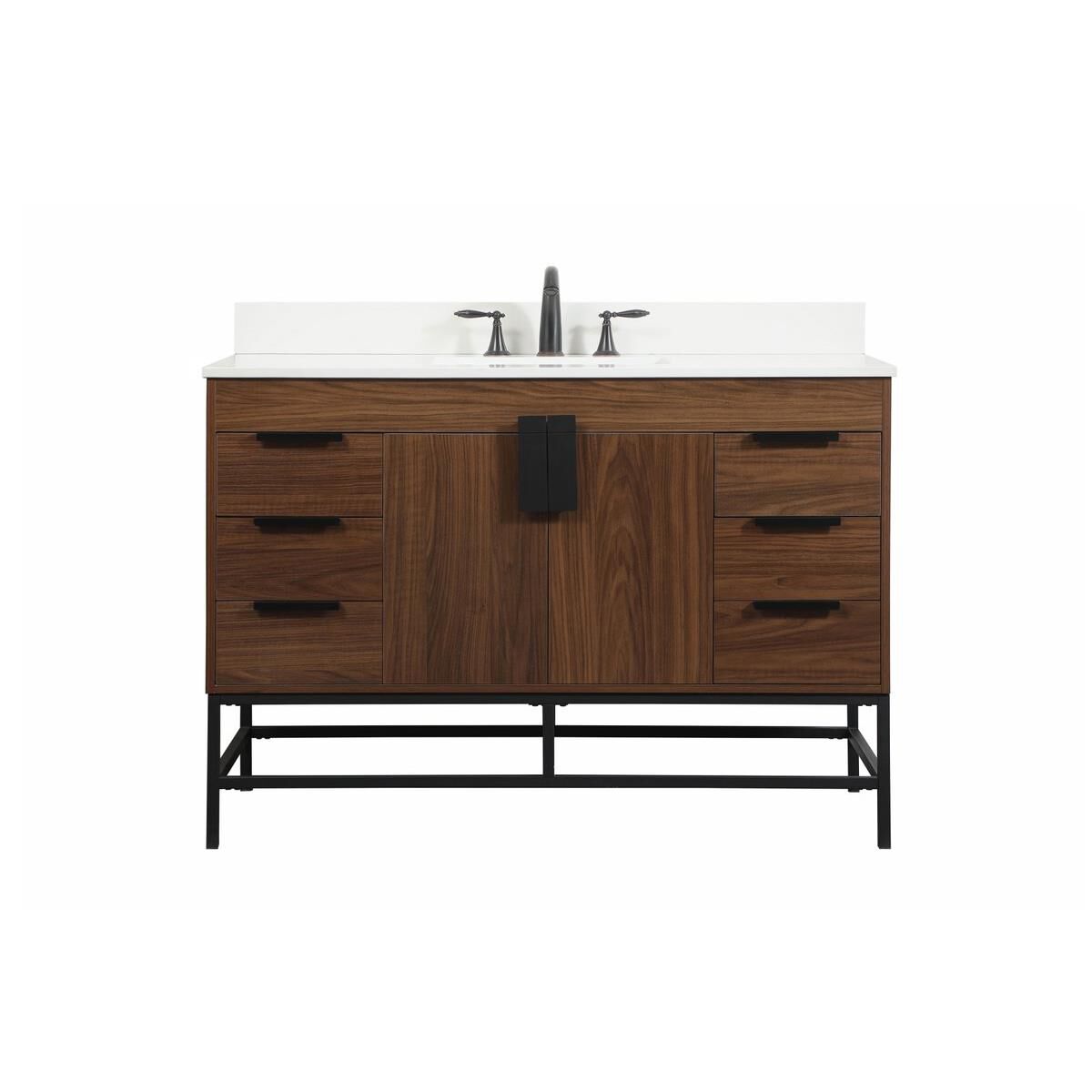 Shown in Walnut finish