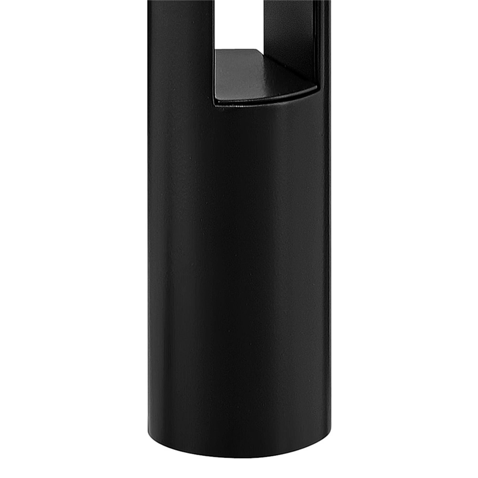 Shown in Satin Black finish and Etched Lens glass
