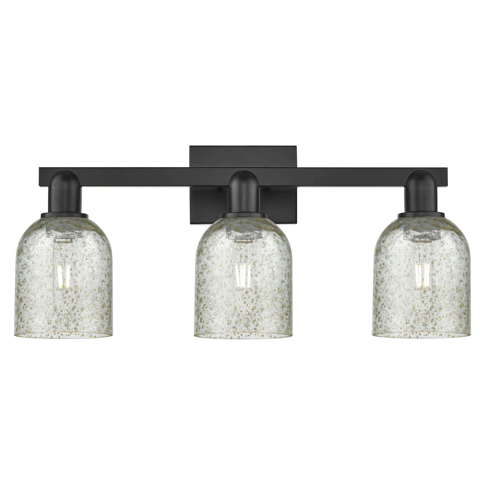 Shown in Matte Black finish and Mica glass