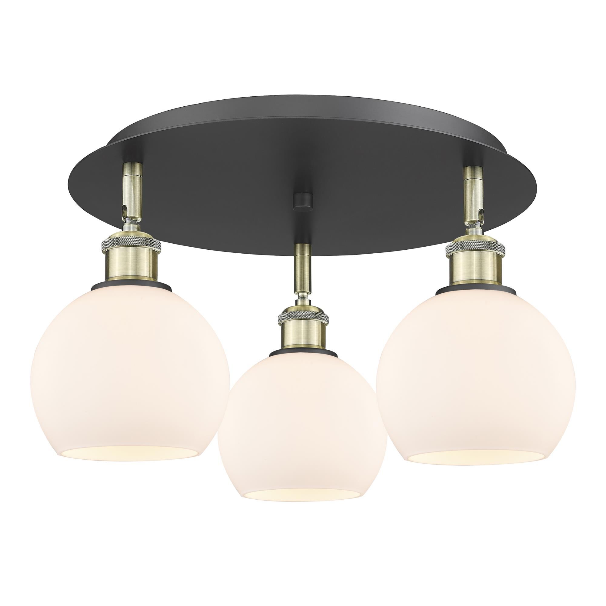 Bruno Marashlian Athens 18 Inch Flush Mount by Innovations Lighting