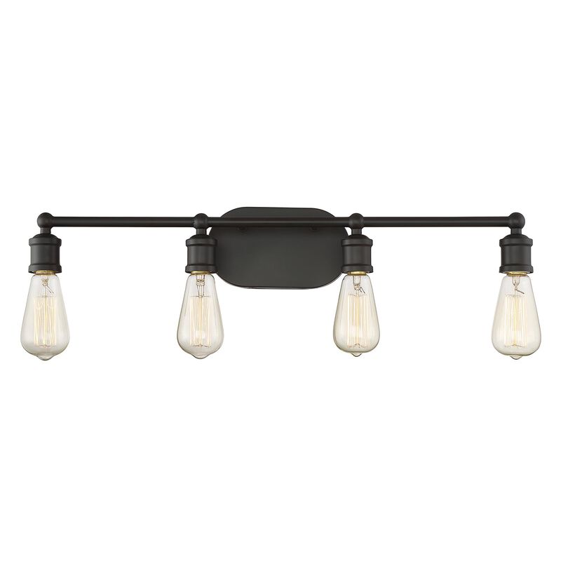 27 Inch 4 Light LED Bath Vanity Light by Meridian Lighting