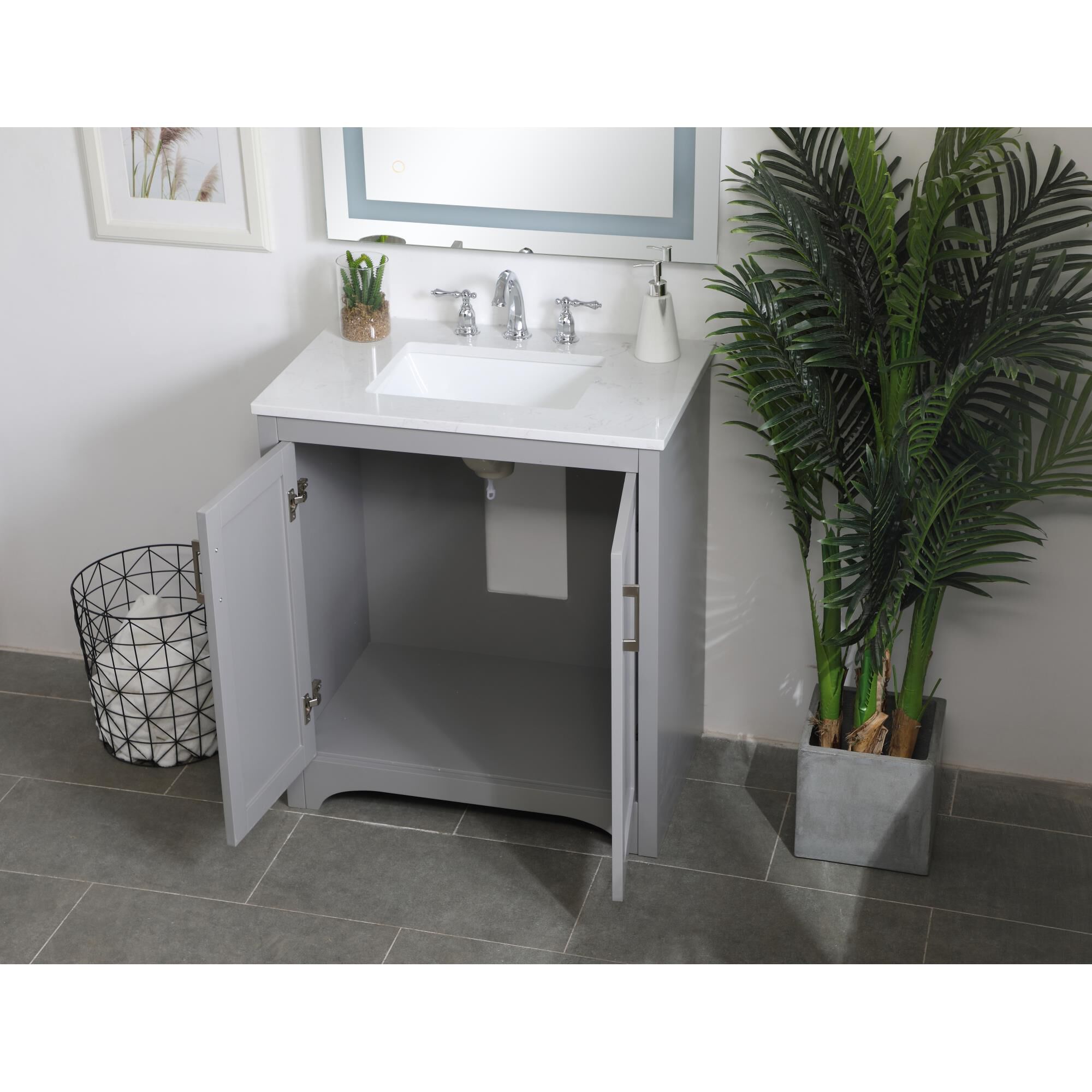 Moore Bath Vanity by Elegant Decor