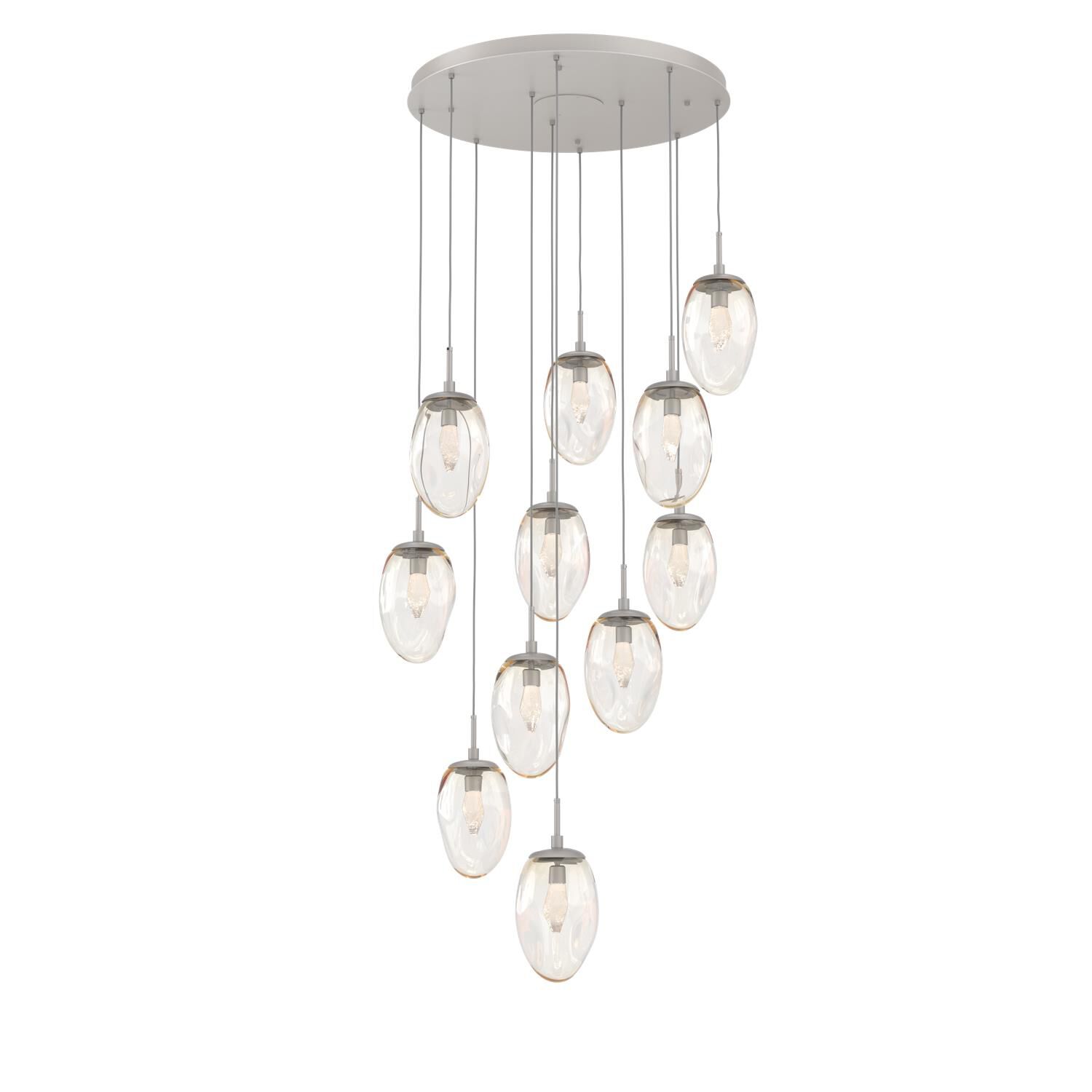 Levi Wilson Nebula 37 Inch 11 Light LED Multi Light Pendant by Hammerton Studio