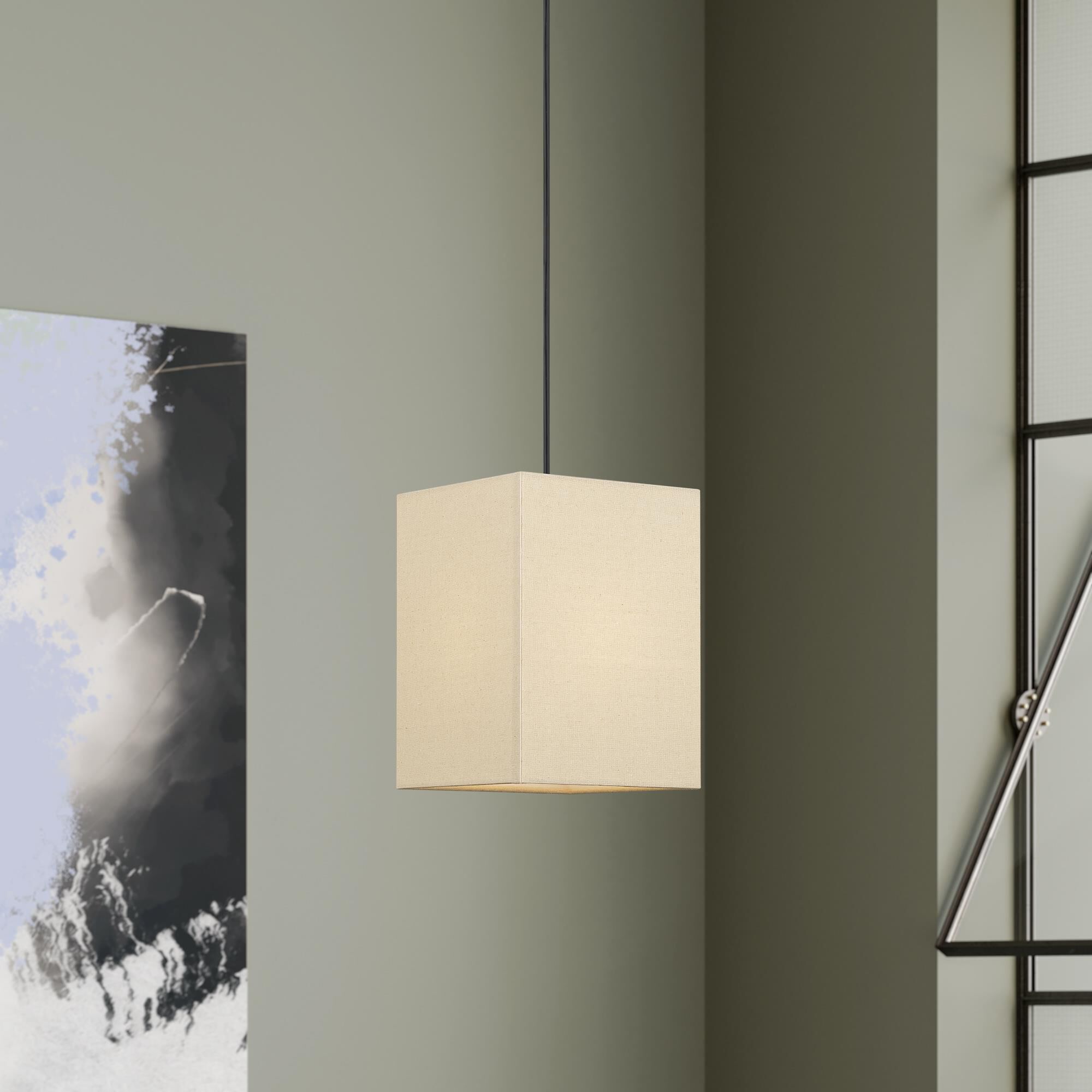 Summit 8 Inch Mini Pendant by Livex Lighting