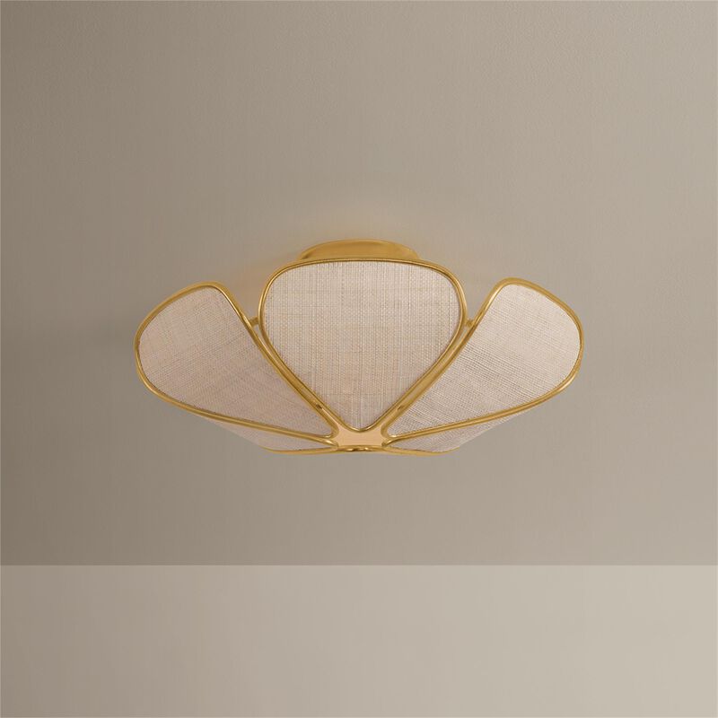 Bayville 20 Inch 3 Light Semi Flush Mount by Hudson Valley Lighting
