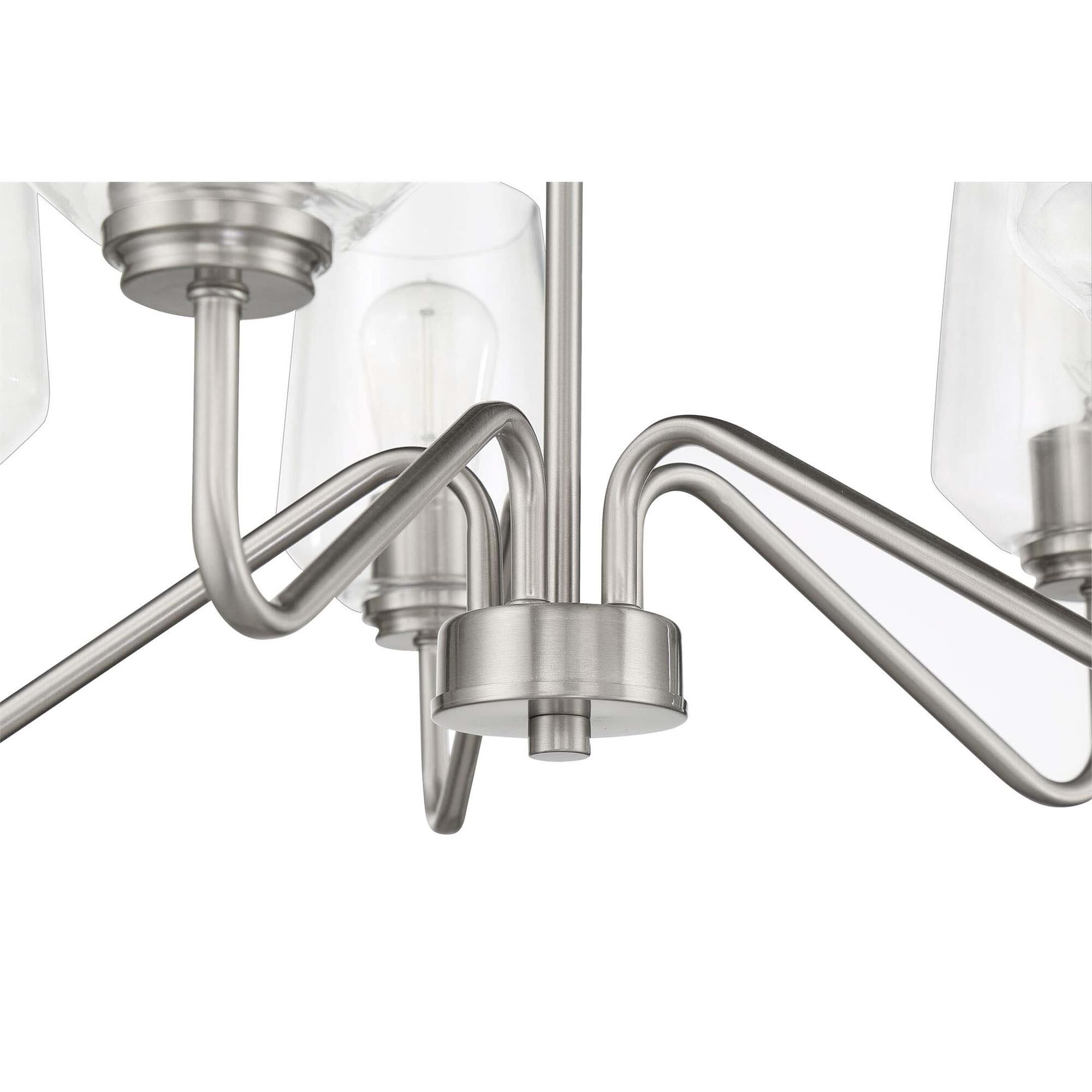 Shown in Brushed Polished Nickel finish