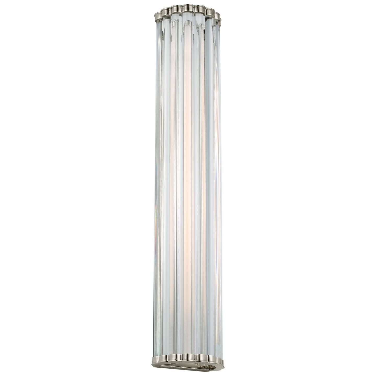 Visual Comfort Signature Collection Chapman & Myers Kean 28 Inch LED Wall Sconce
