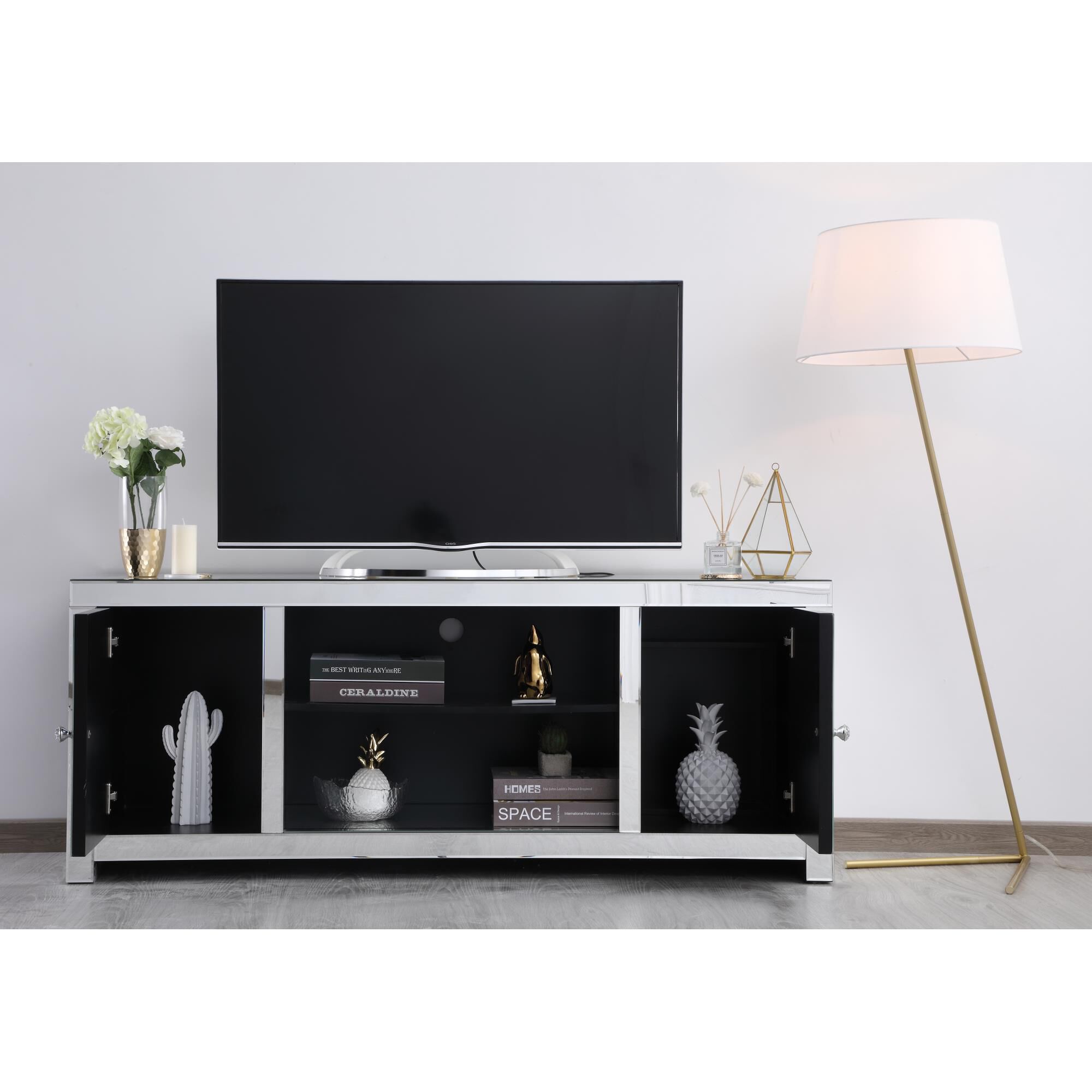 Modern TV Stand by Elegant Decor