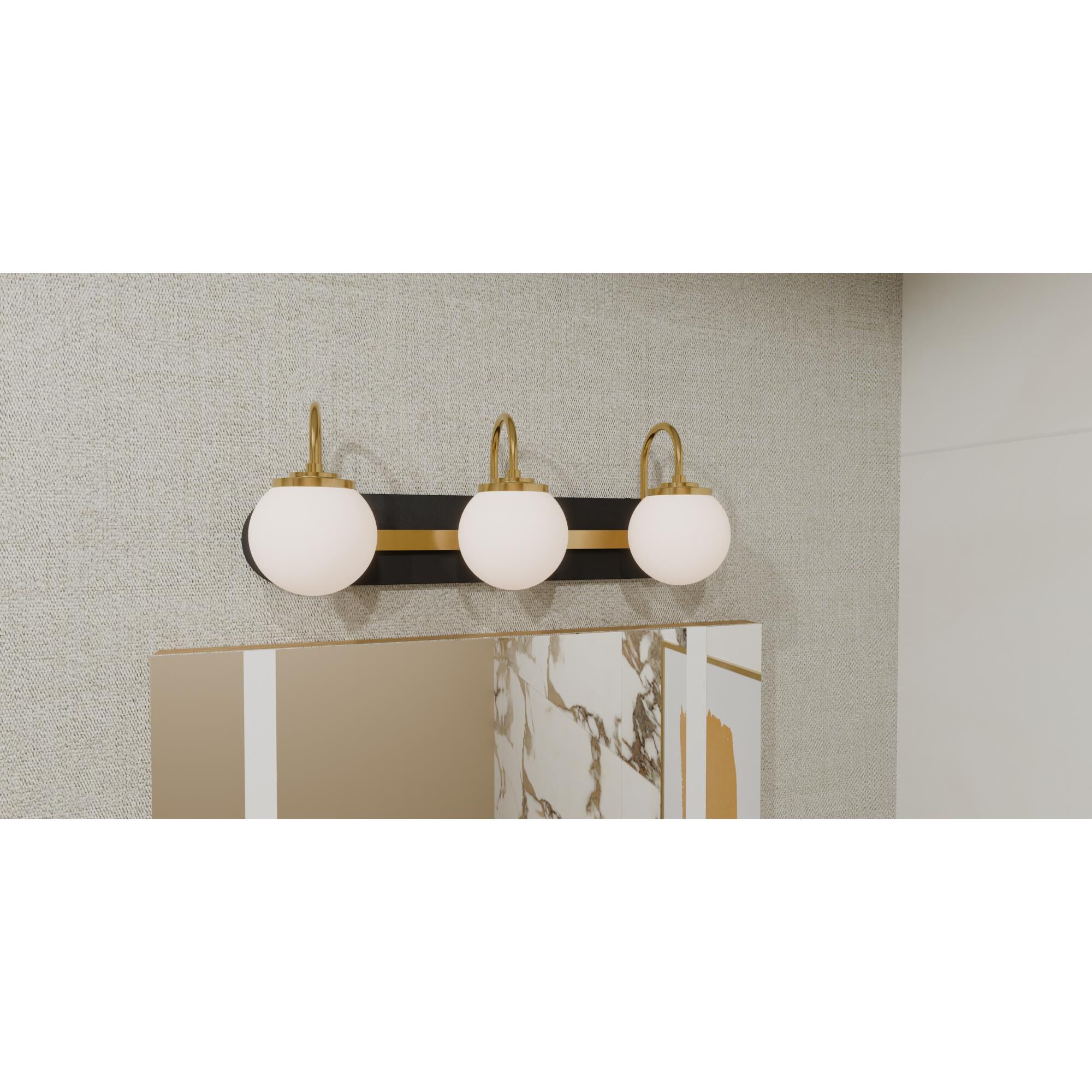 Desmond 24 Inch Bath Vanity Light by Quoizel
