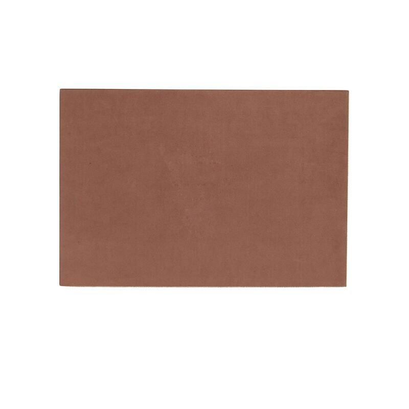 Leather & Raffia Tray Set of 2 by Currey & Company