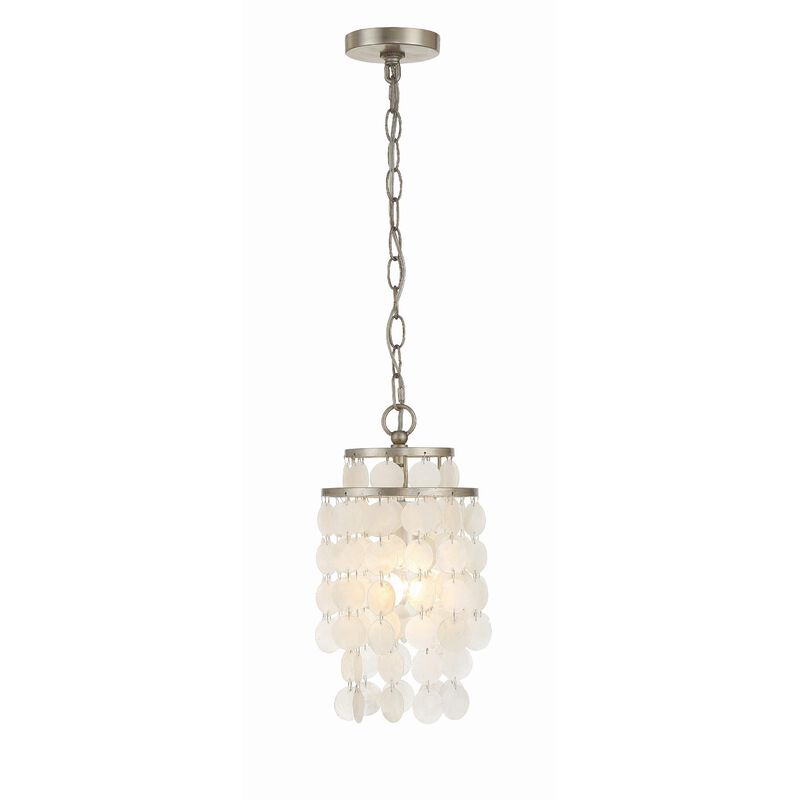 Crystorama Brielle 7 Inch Mini Chandelier