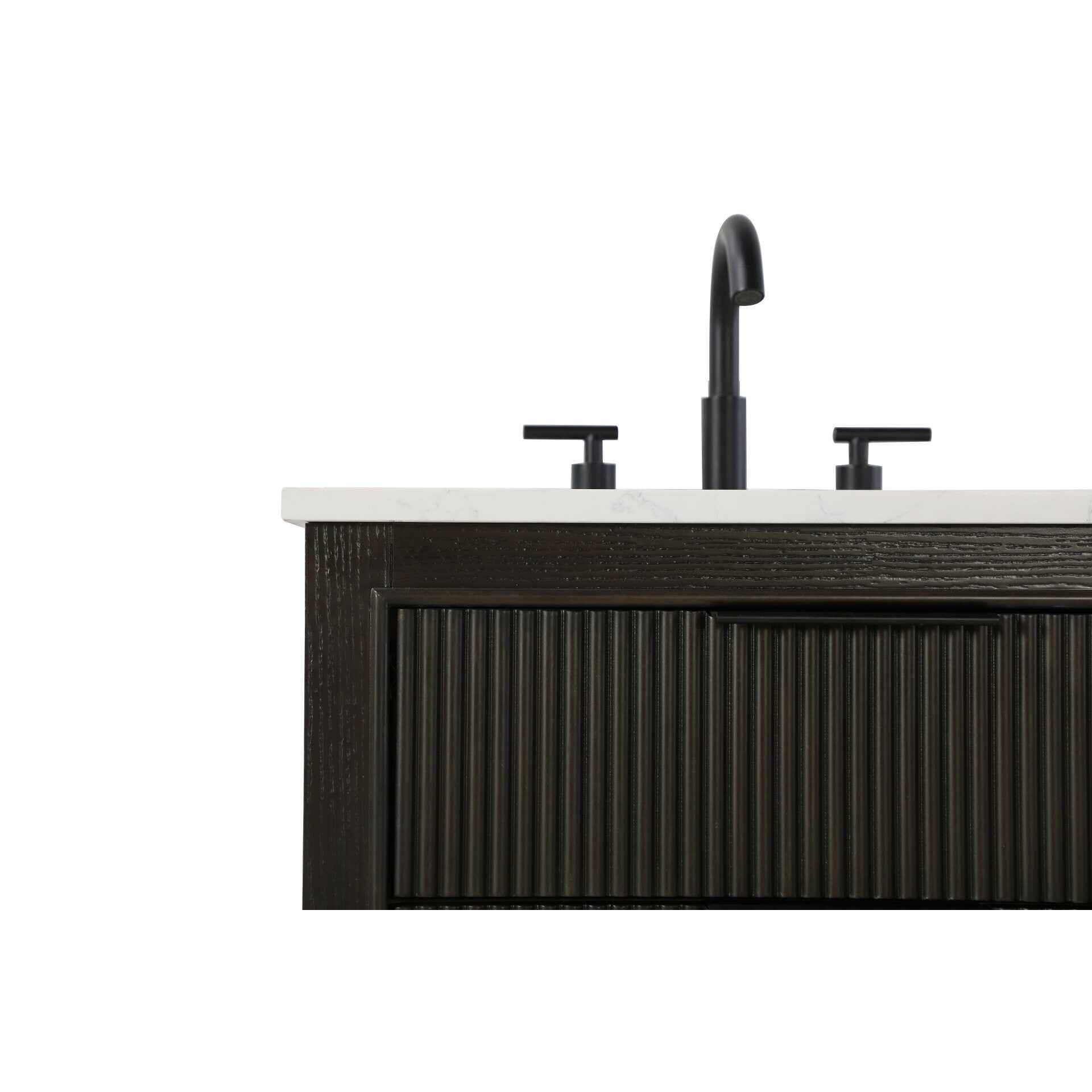 Shown in Chocolate Oak finish