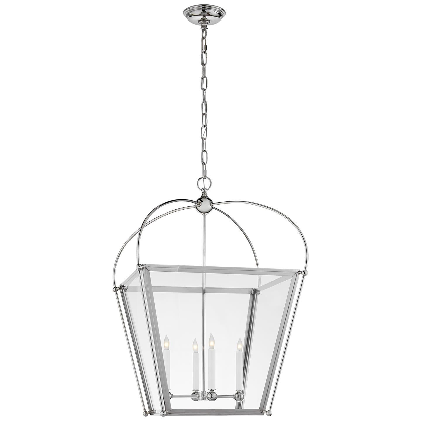 Chapman & Myers Plantation 21 Inch Cage Pendant by Visual Comfort Signature Collection