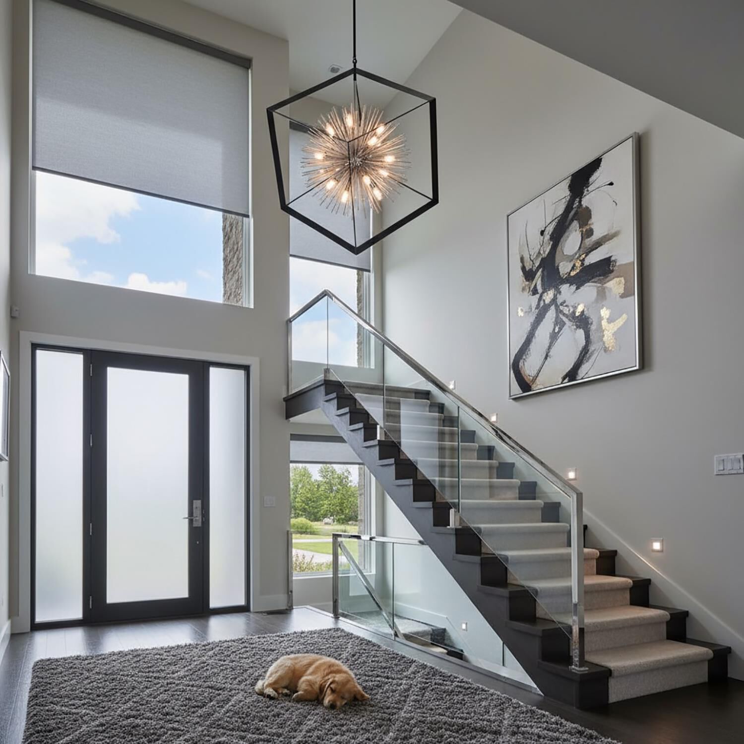 Shown in Matte Black and Chrome finish