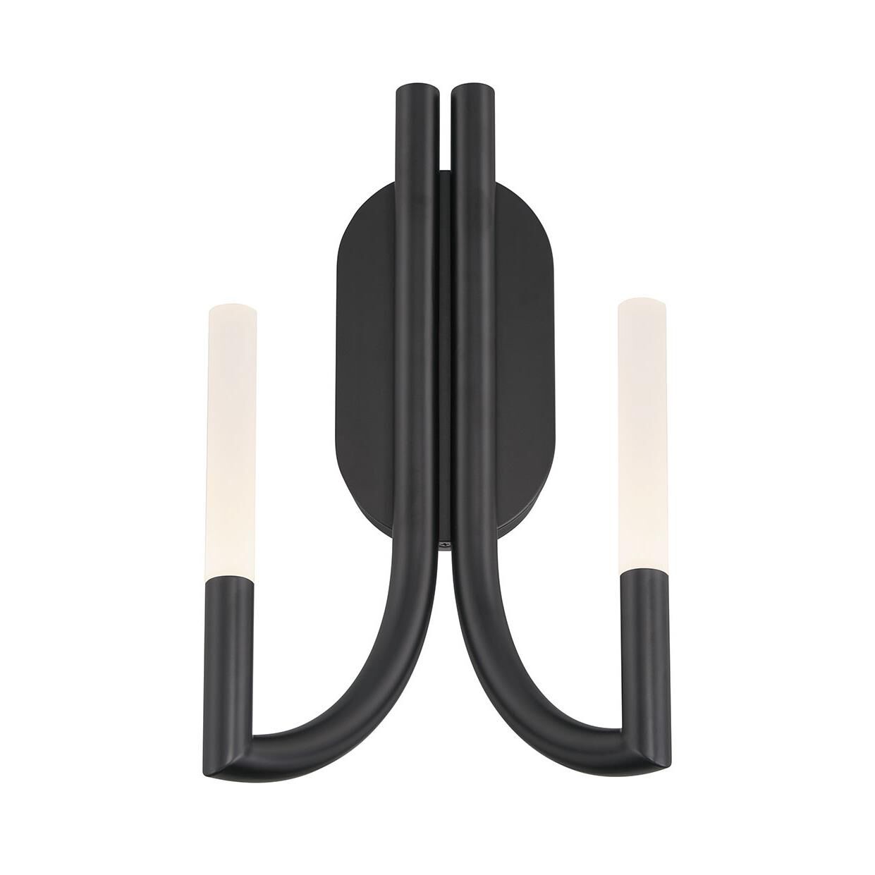 Shown in Black finish and Frosted Acrylic glass