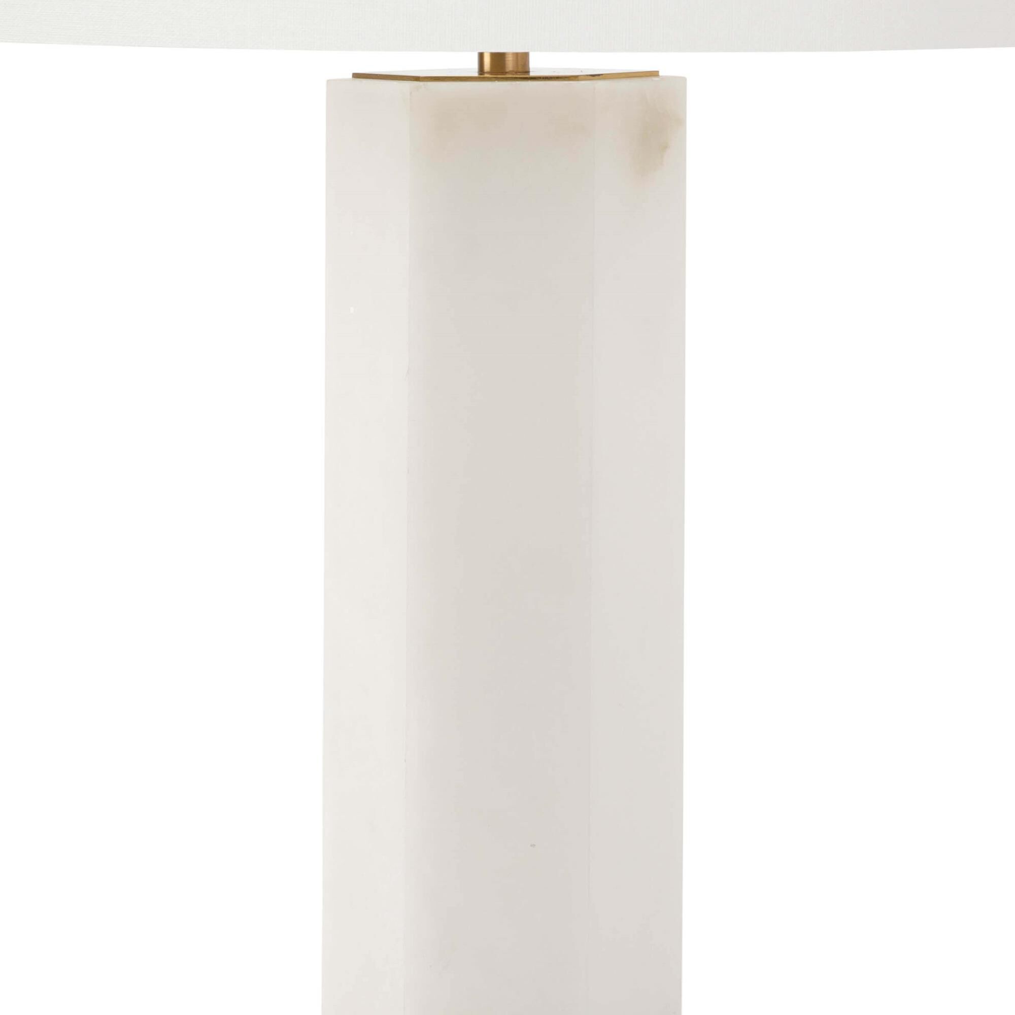 Shown in Natural Stone finish and Linen shade