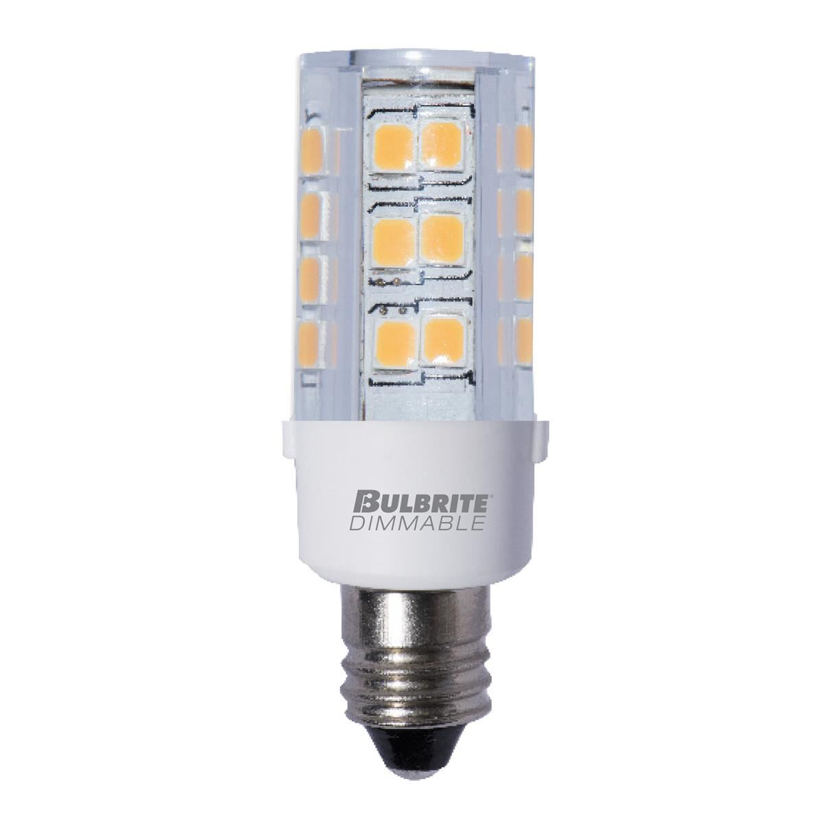Dimmable 4.50 Watt 3000K T4 LED Light Bulb,