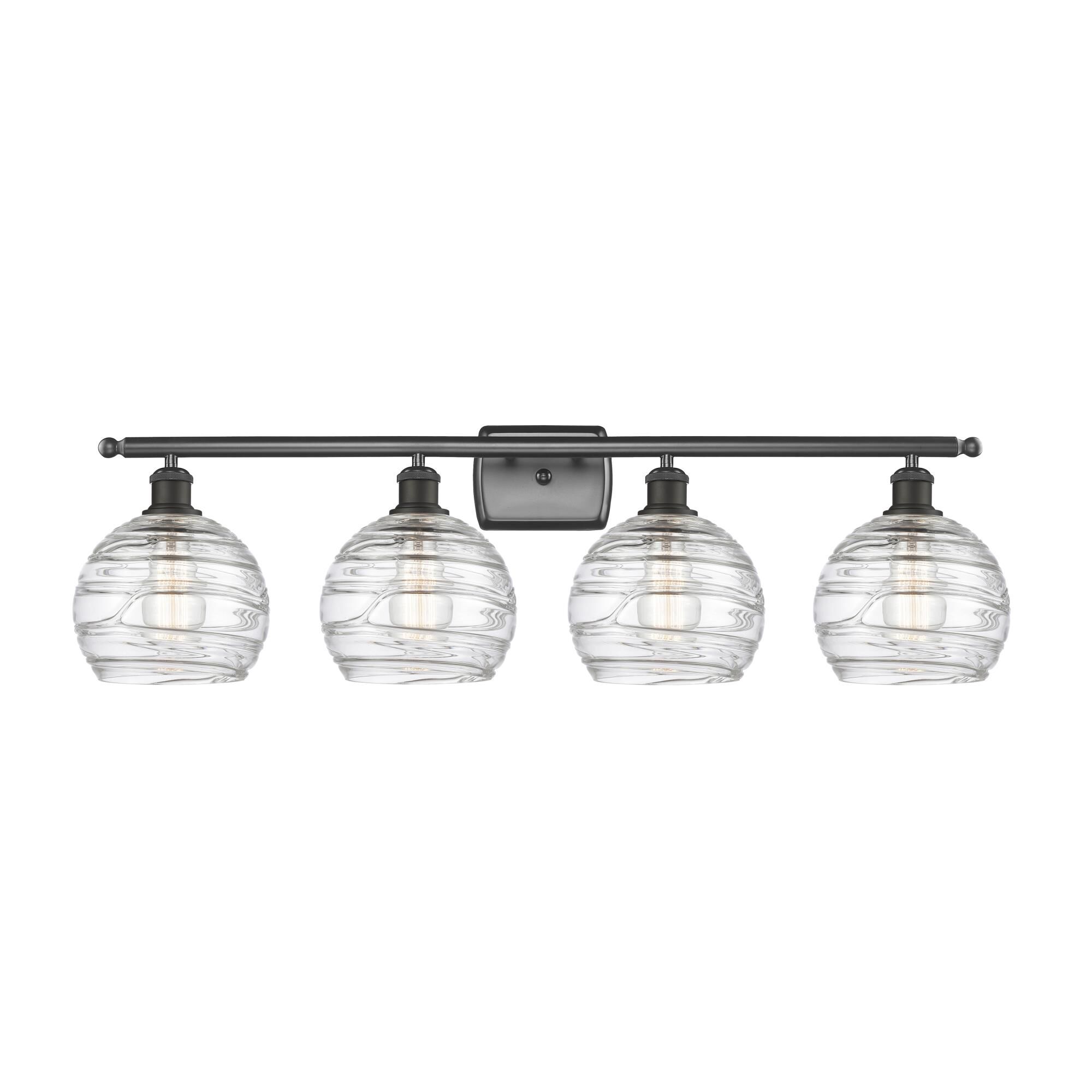 Bruno Marashlian Athens Deco Swirl 38 Inch Bath Vanity Light by Innovations Lighting
