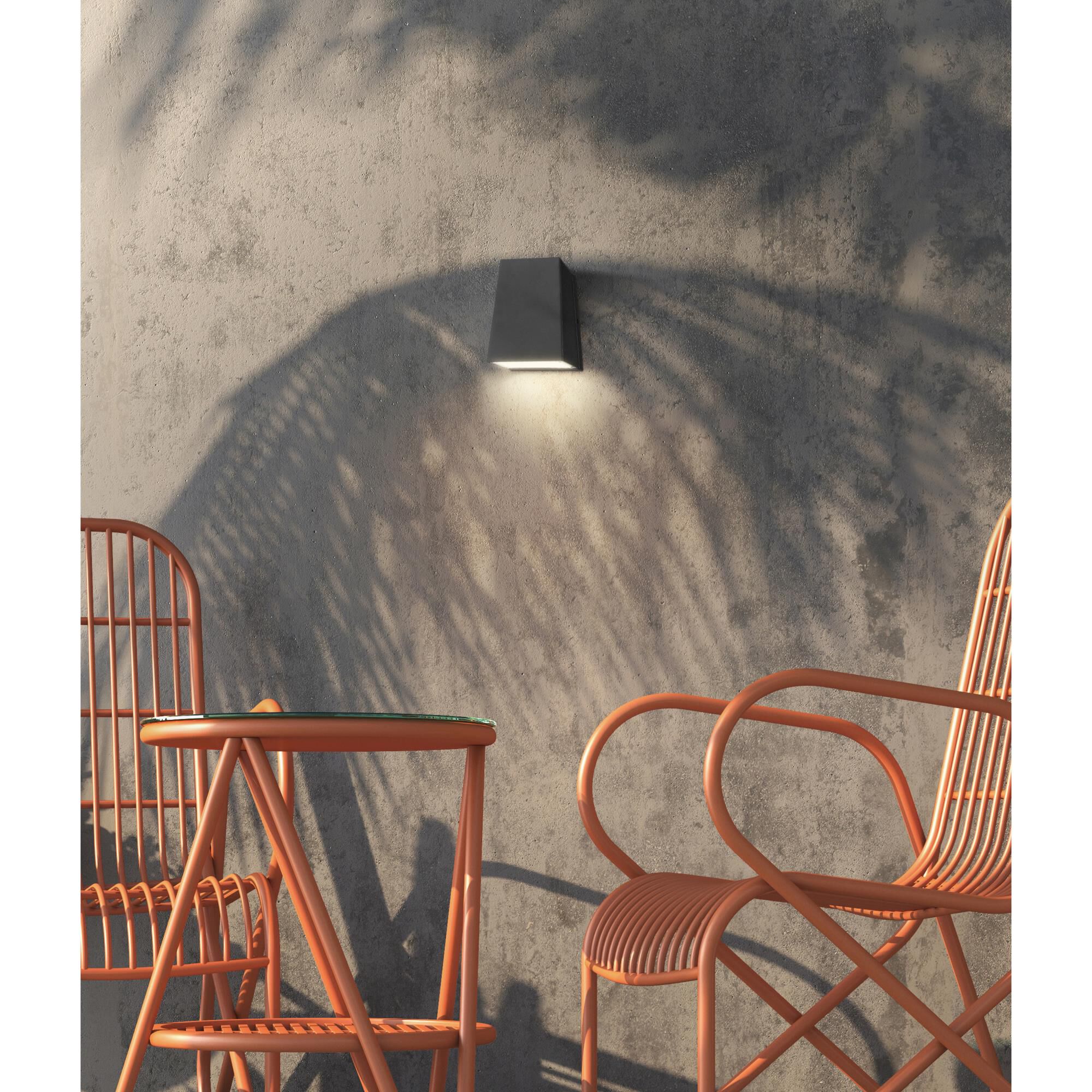 Edge 7 Inch Tall 1 Light LED Outdoor Wall Light by Access Lighting