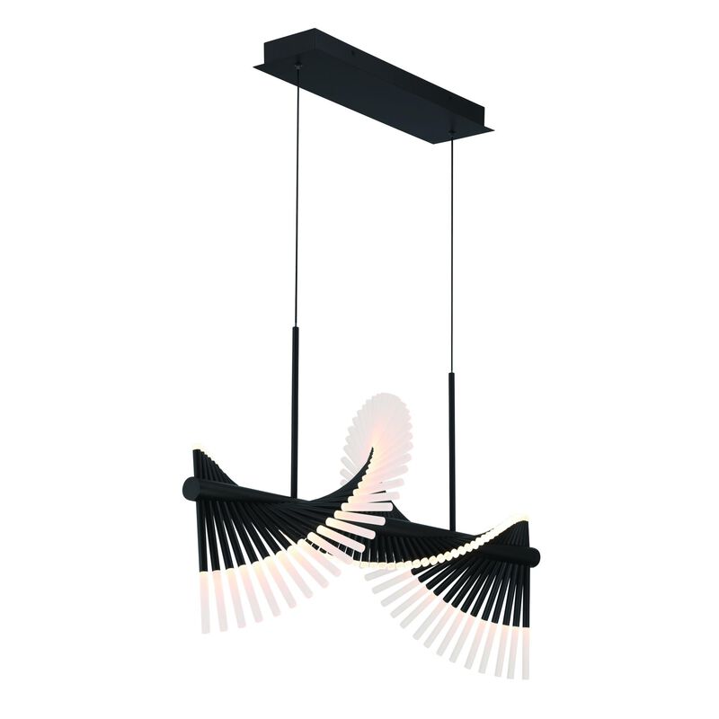 Voltik Small Linear Chandelier by Eurofase Lighting