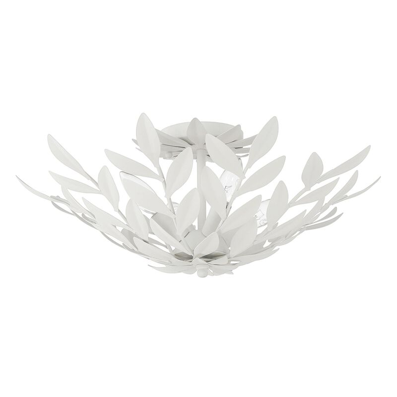 Broche 21 Inch 4 Light Semi Flush Mount by Crystorama