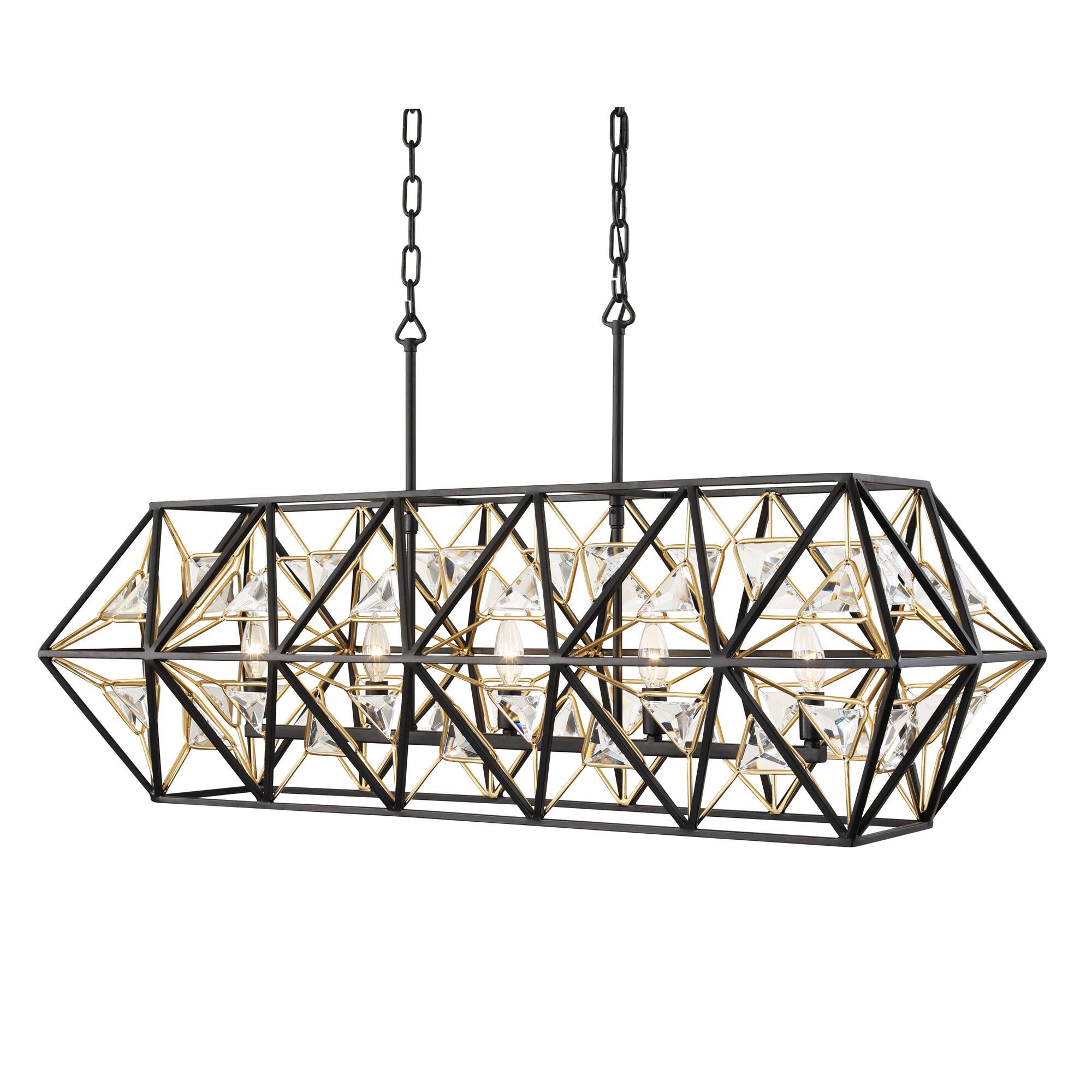 Marcia 42 Inch 5 Light Linear Suspension Light by Varaluz