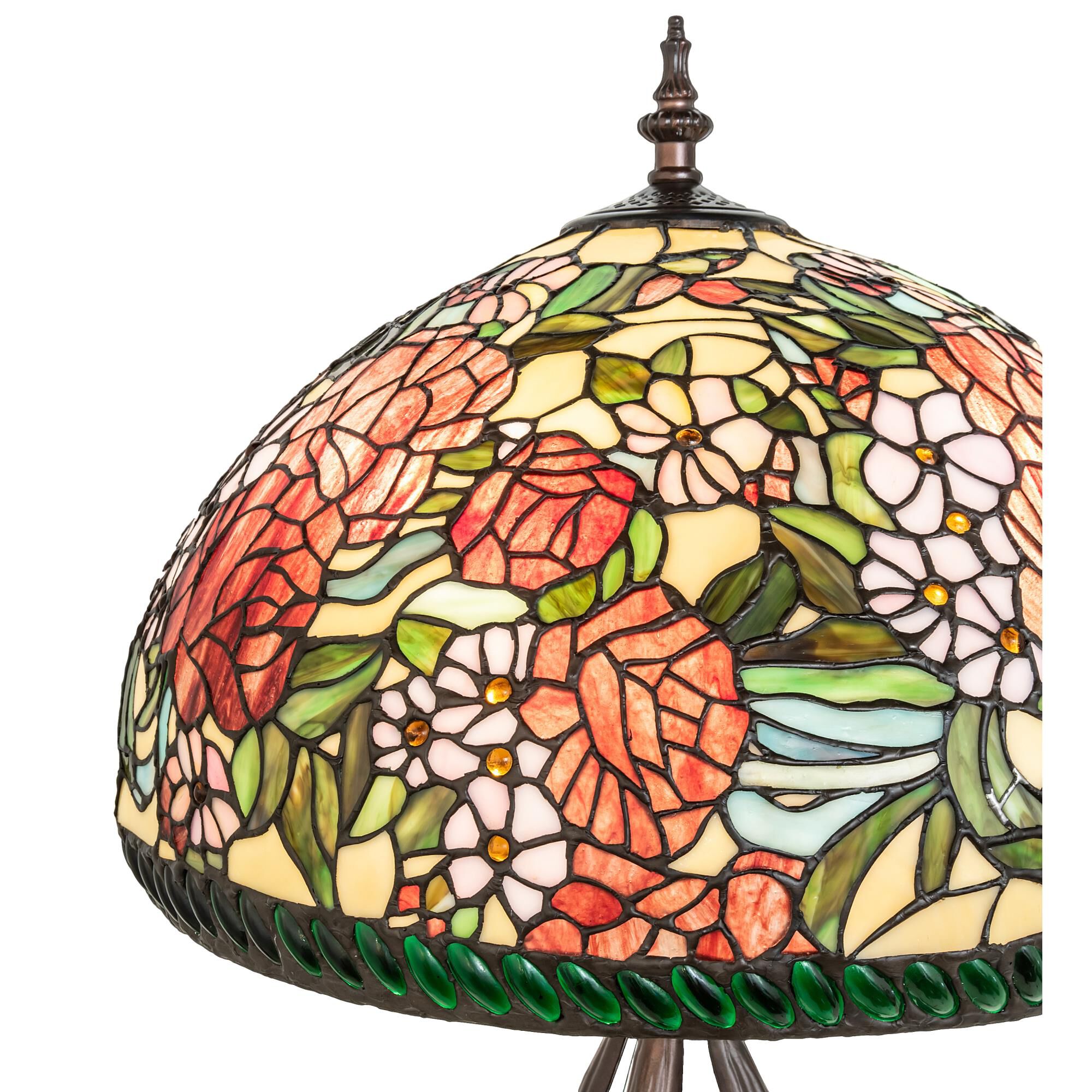 Romance Rose 33 Inch Table Lamp by Meyda Lighting