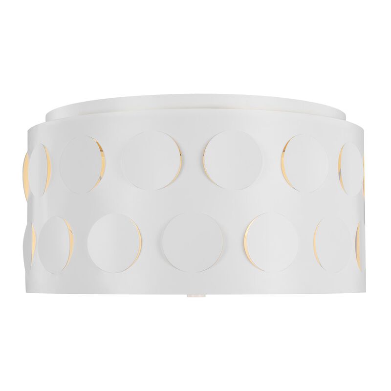 Kate Spade New York Dottie 18 Inch 3 Light Flush Mount by Visual Comfort Studio